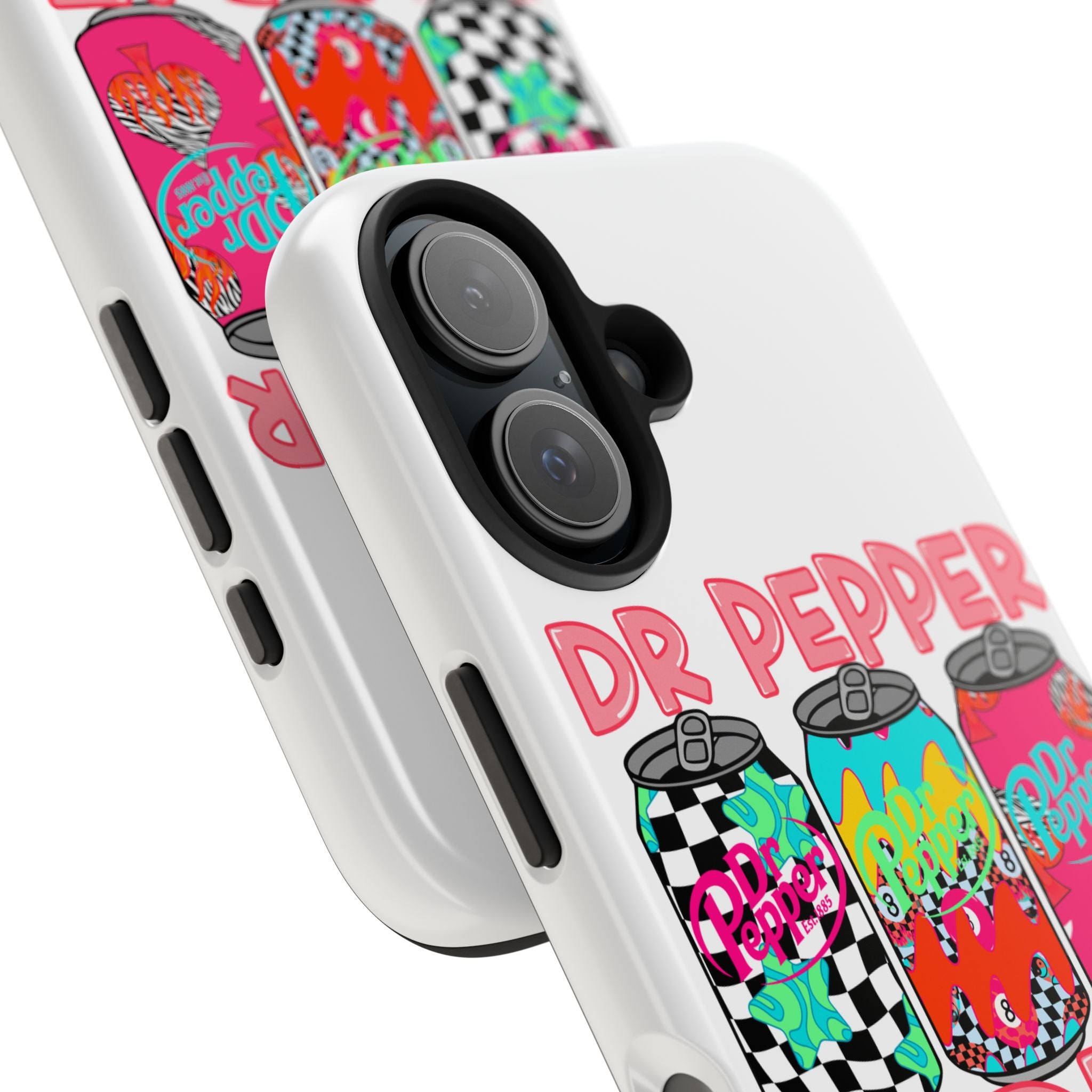Dr Pepper Baddie Tough Phone Case — Retro Pop Soda Can Design