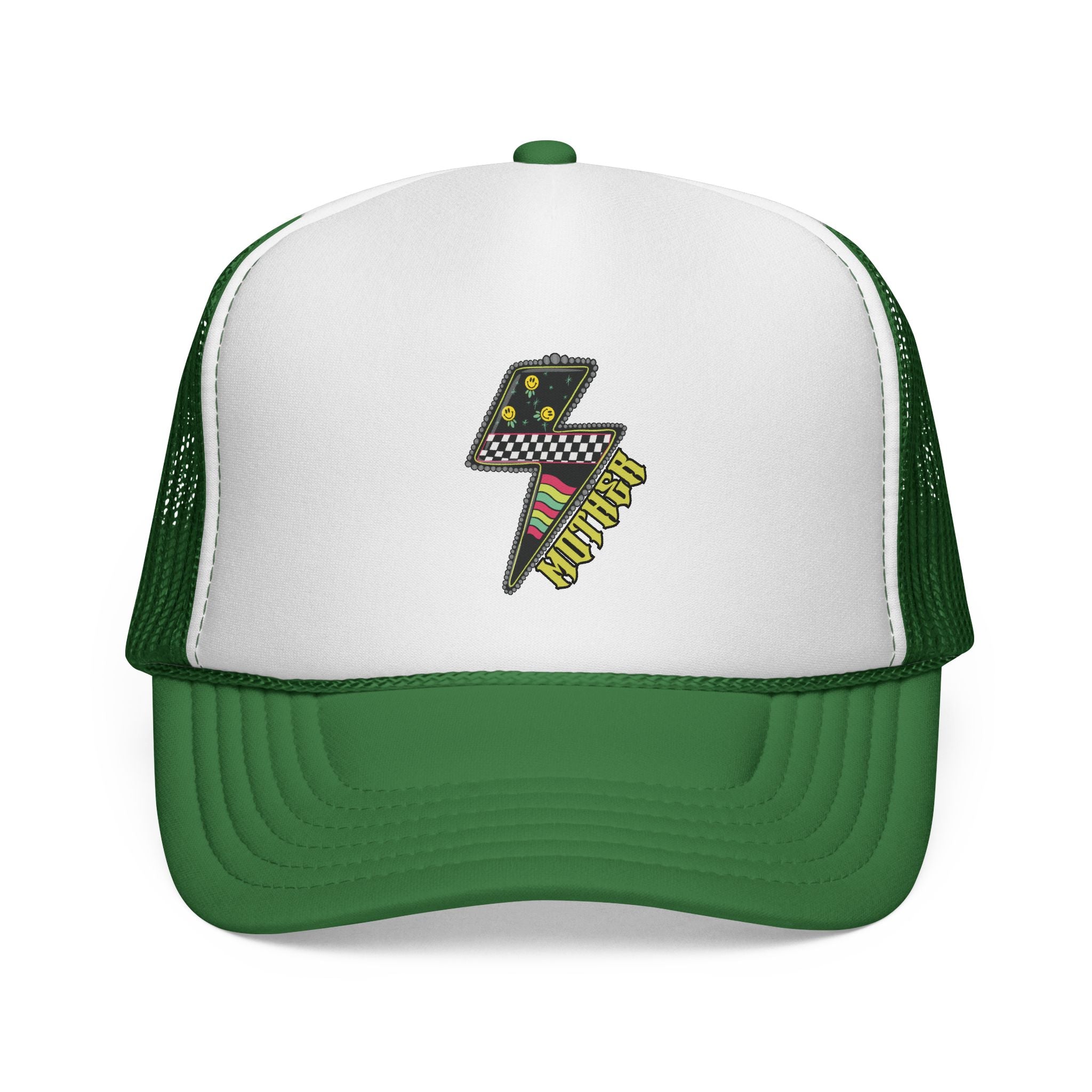 Trucker Cap — Lightning Bolt Patch Design