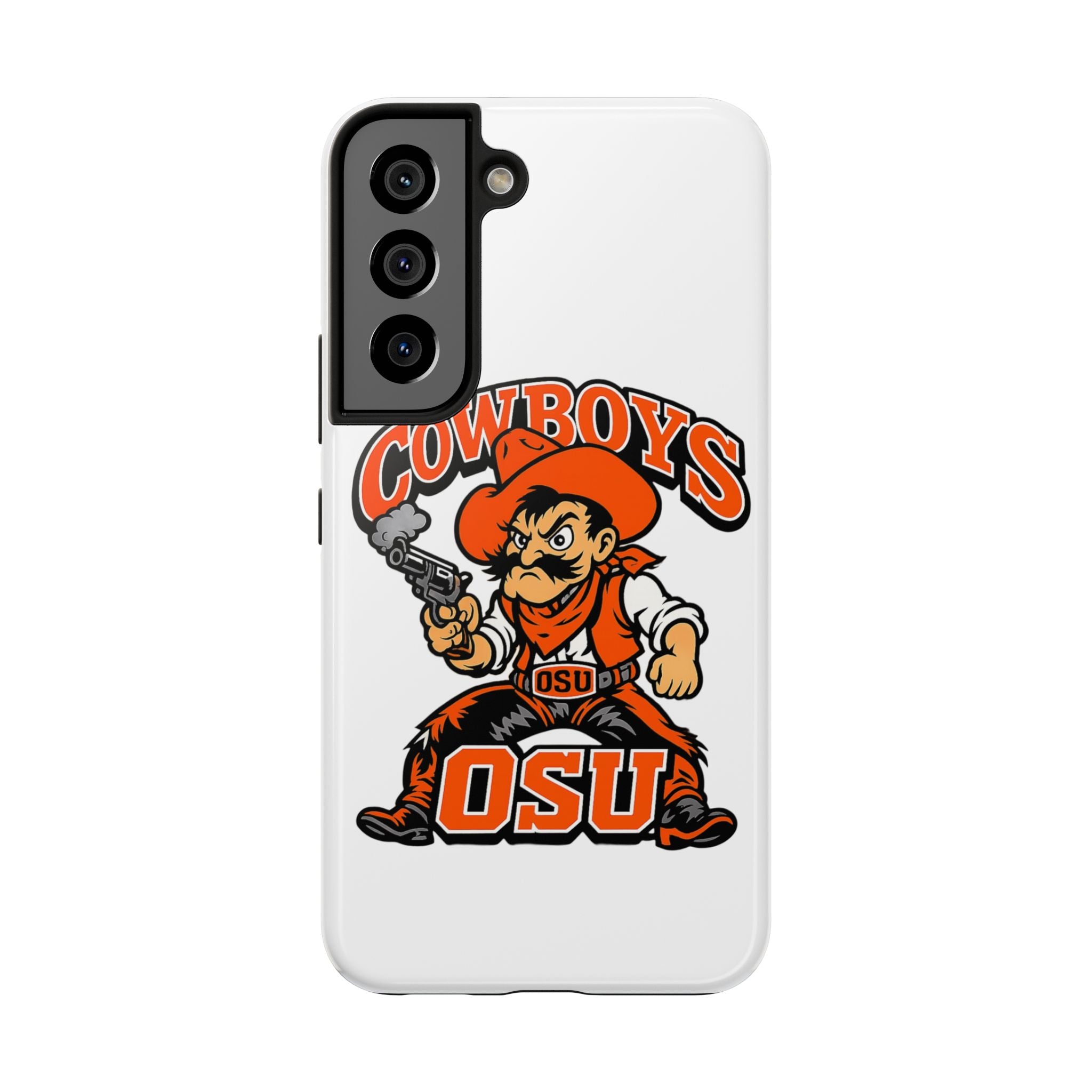 OSU Cowboys Tough Phone Case — Retro Mascot Protective Cover