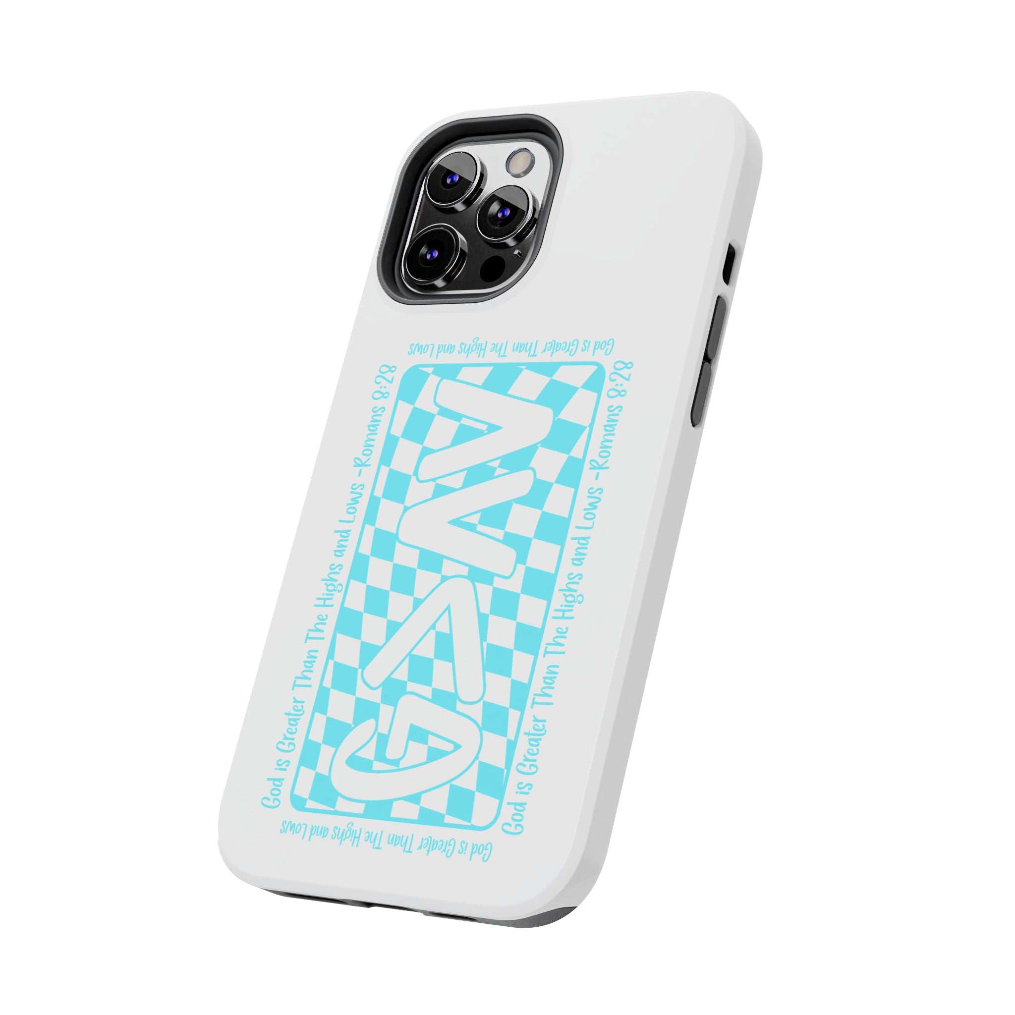 GAY Checkerboard Tough Phone Case — Pride Protective Phone Cover