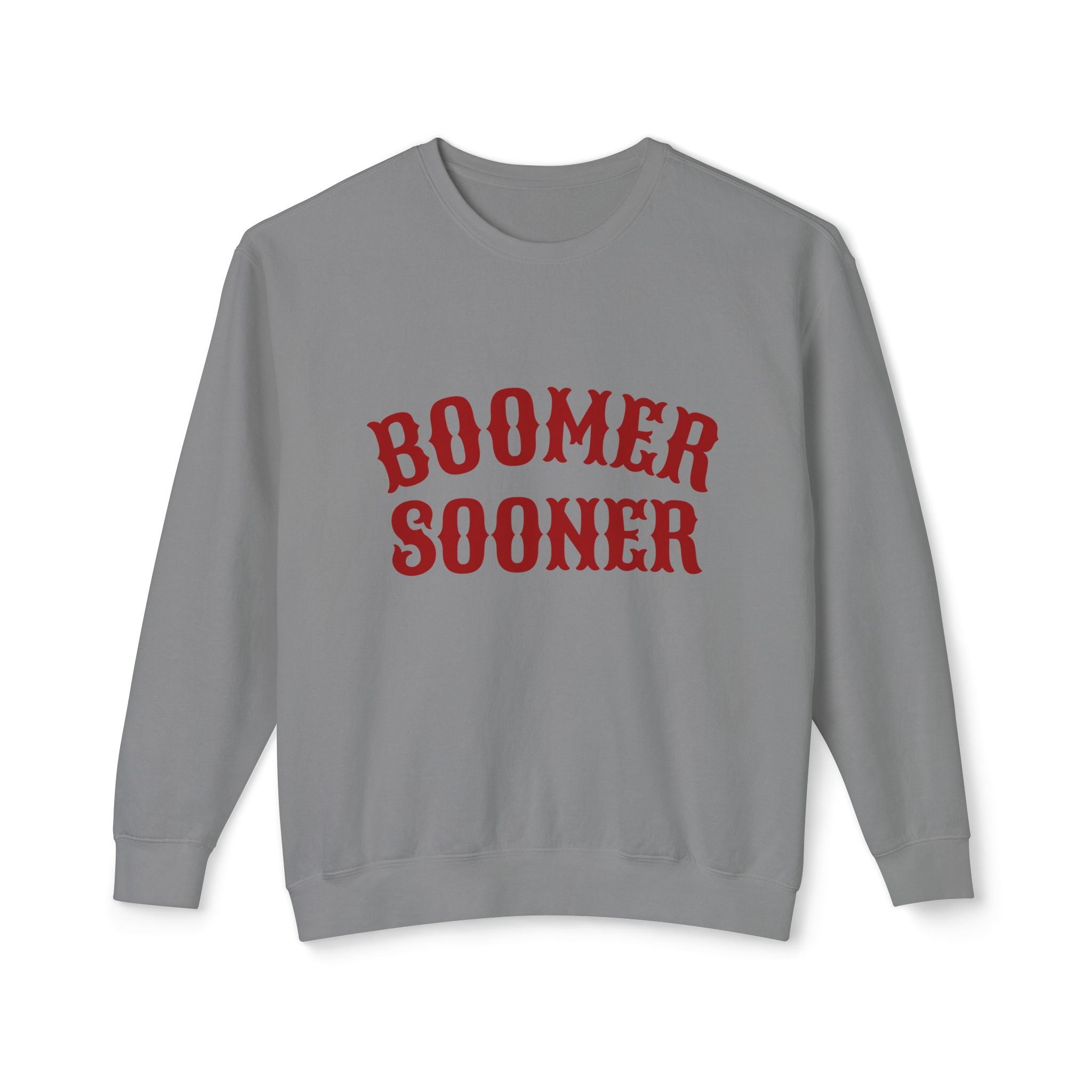 Boomer Sooner Crewneck Sweatshirt — OU Game Day Sweater