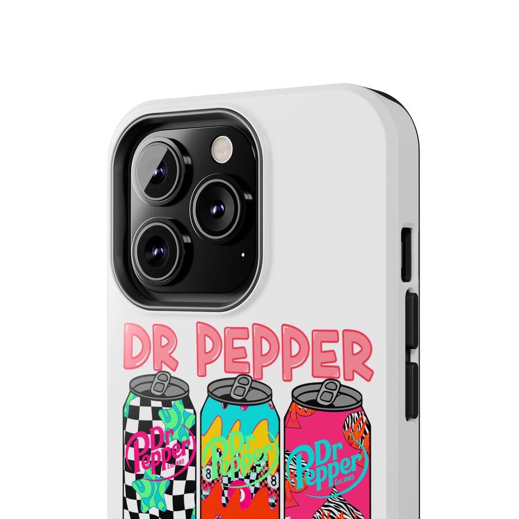 Dr Pepper Baddie Tough Phone Case — Retro Pop Soda Can Design