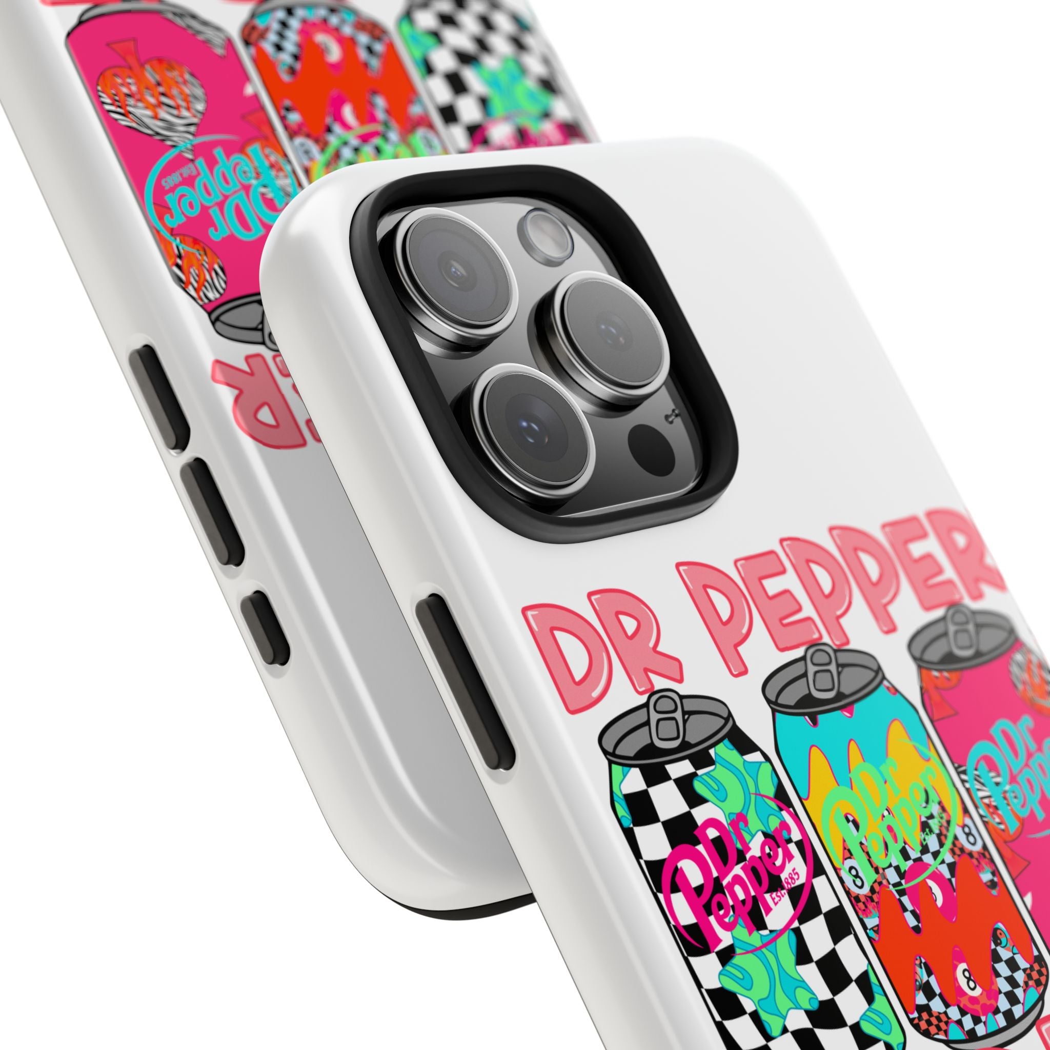 Dr Pepper Baddie Tough Phone Case — Retro Pop Soda Can Design