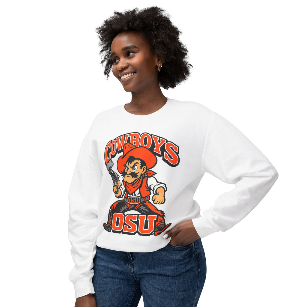 OSU Cowboys Mascot Sweatshirt — Vintage Cowboy Team Crewneck
