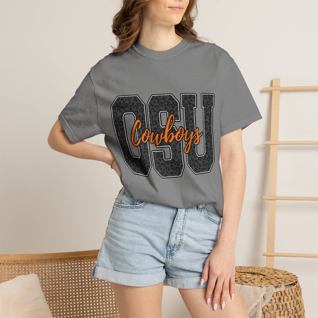 OSU Cowboys T-Shirt — Collegiate Letterman Style Tee