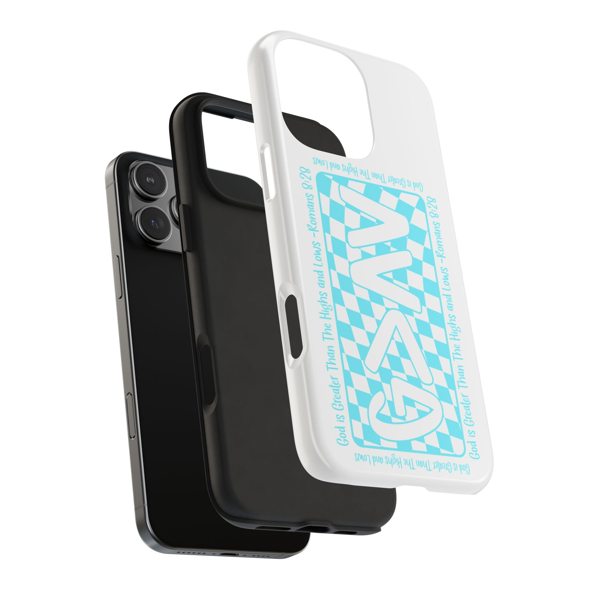 GAY Checkerboard Tough Phone Case — Pride Protective Phone Cover