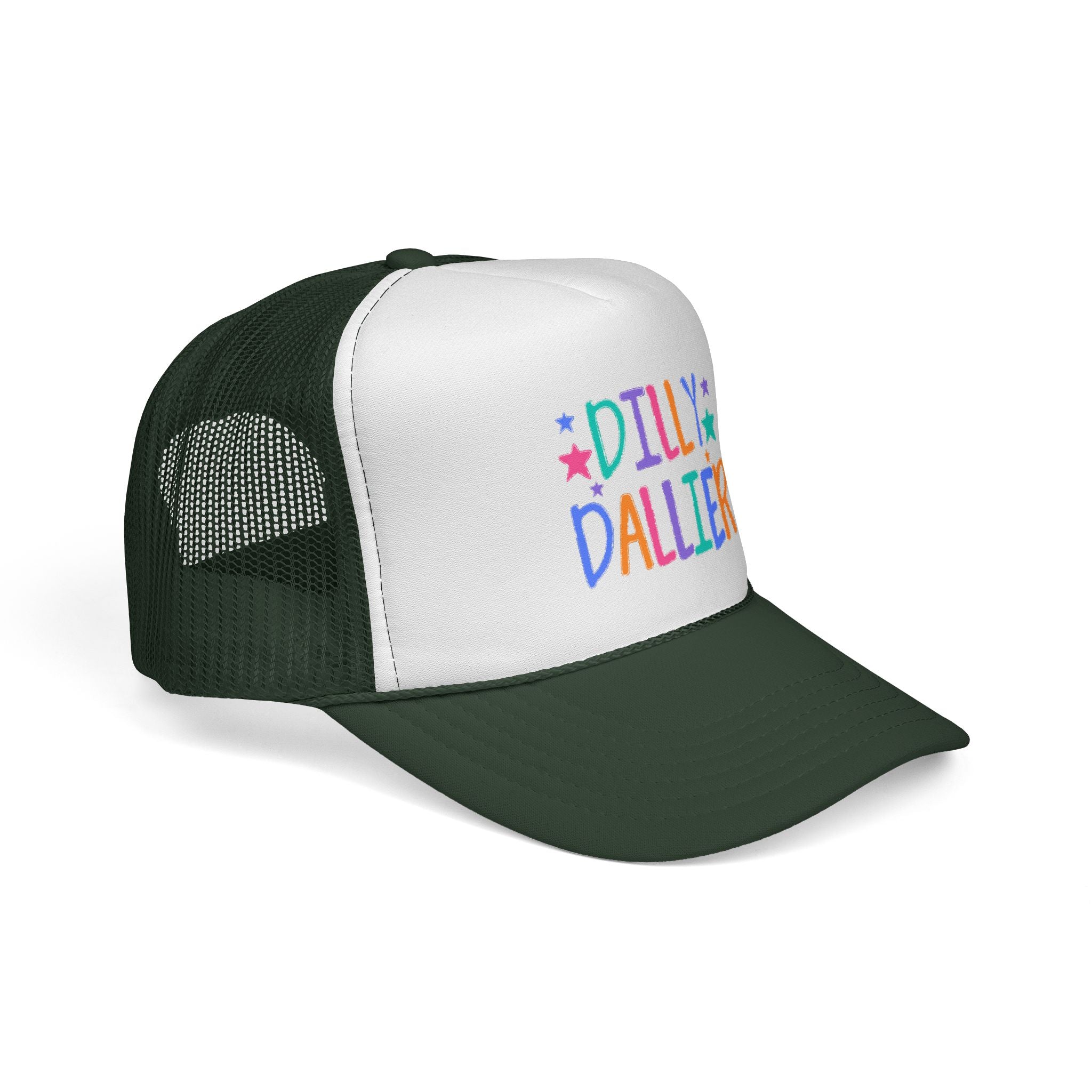 Dilly Dallier Colorful Kids Trucker Cap