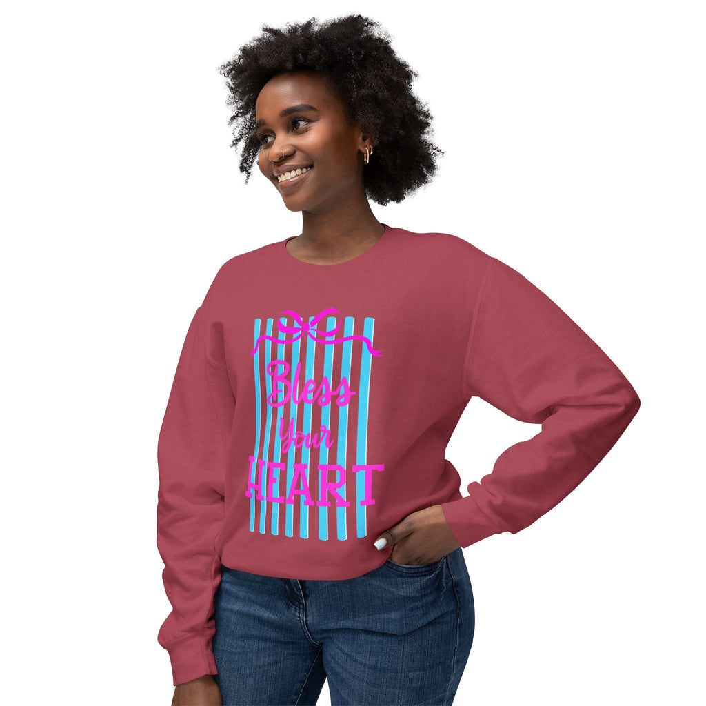 Bless Your Heart Crewneck Sweatshirt — Southern Phrase Pullover