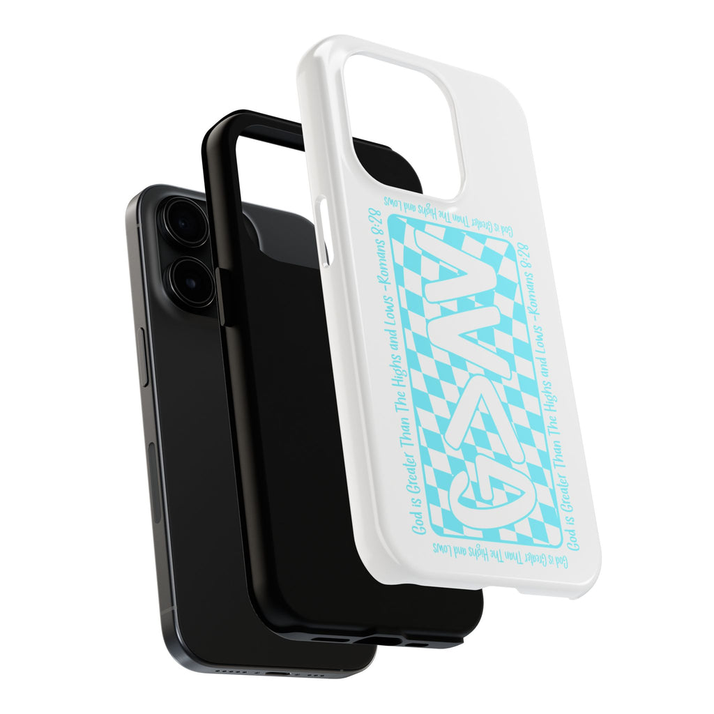 GAY Checkerboard Tough Phone Case — Pride Protective Phone Cover