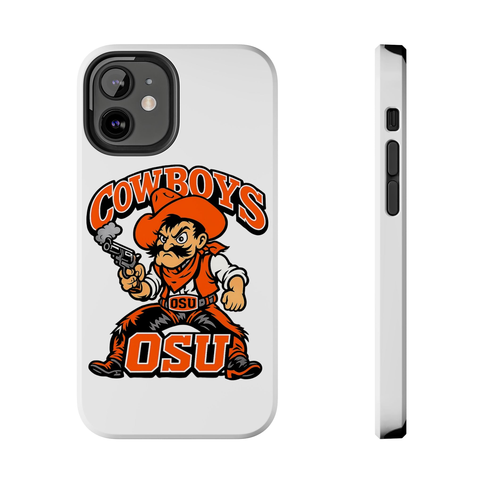 OSU Cowboys Tough Phone Case — Retro Mascot Protective Cover