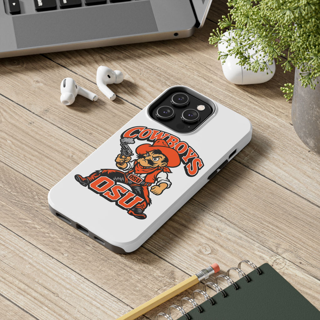 OSU Cowboys Tough Phone Case — Retro Mascot Protective Cover