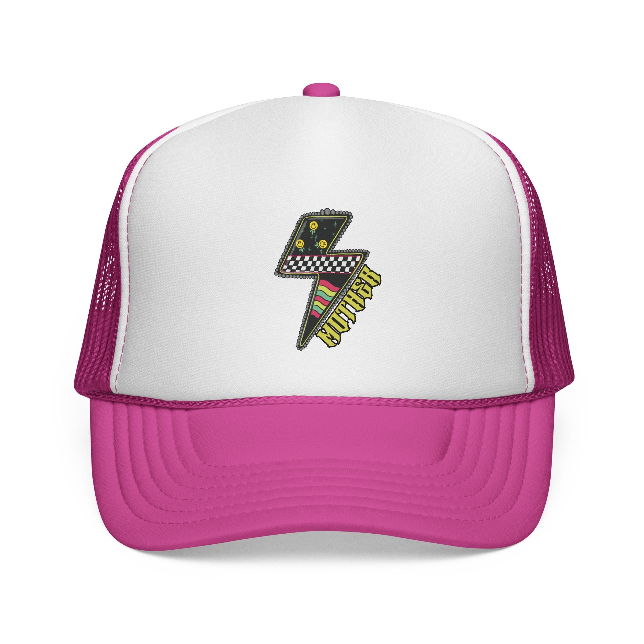 Trucker Cap — Lightning Bolt Patch Design