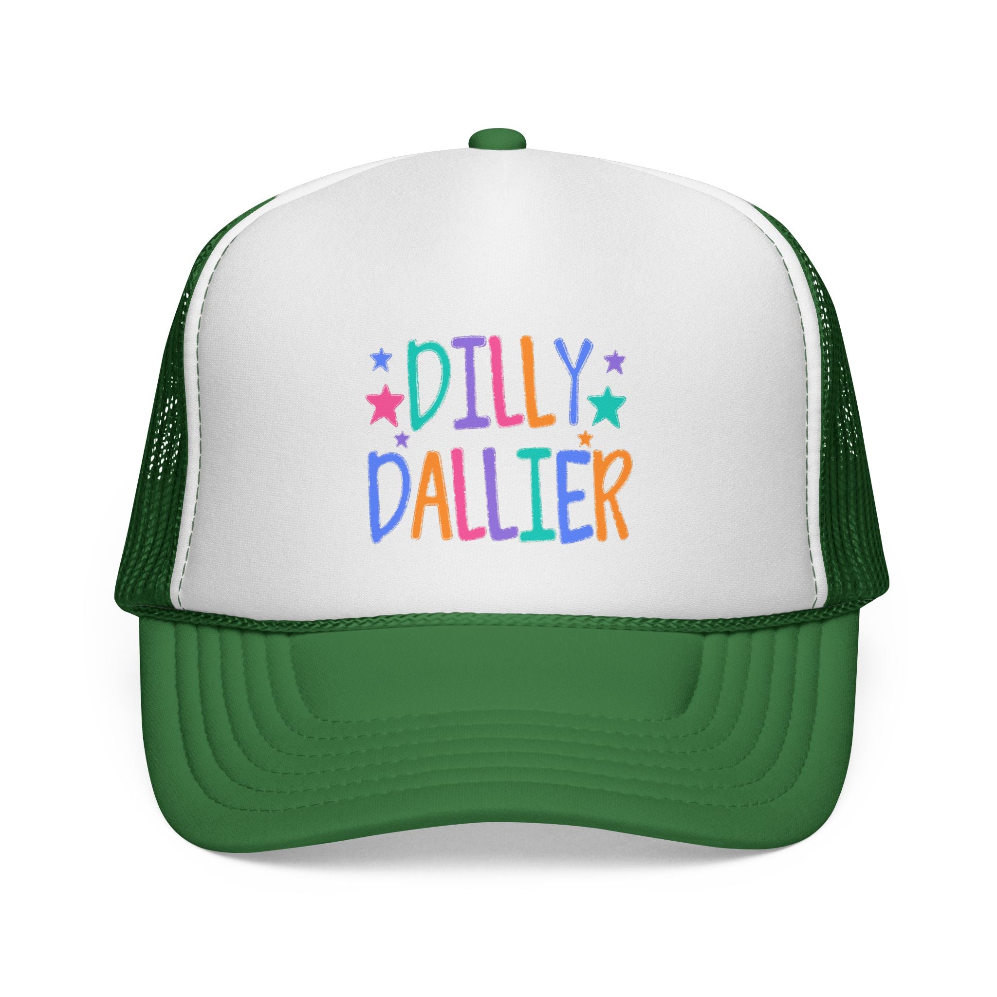 Dilly Dallier Colorful Kids Trucker Cap