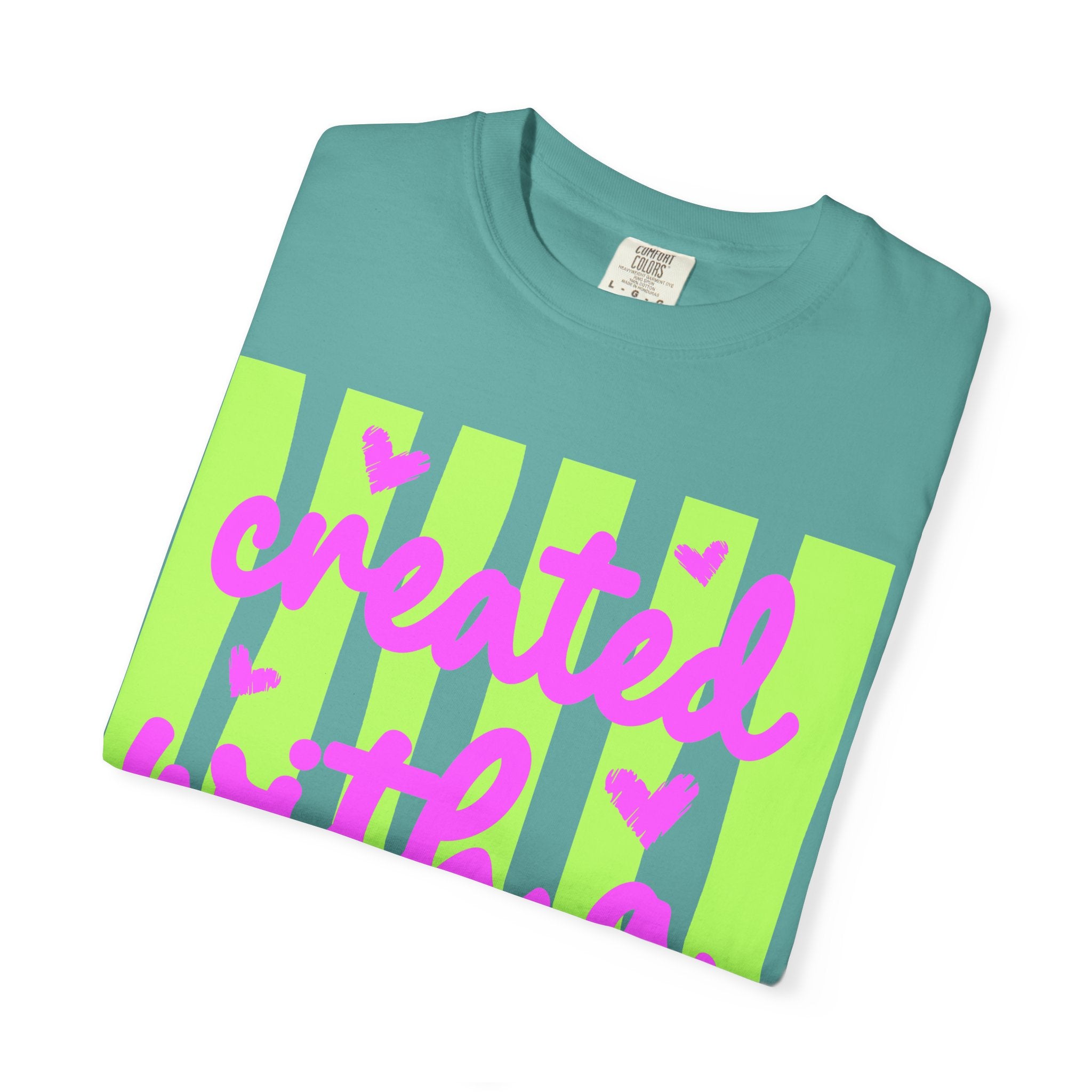 Created With a Purpose T-Shirt — Inspirational Graphic Tee