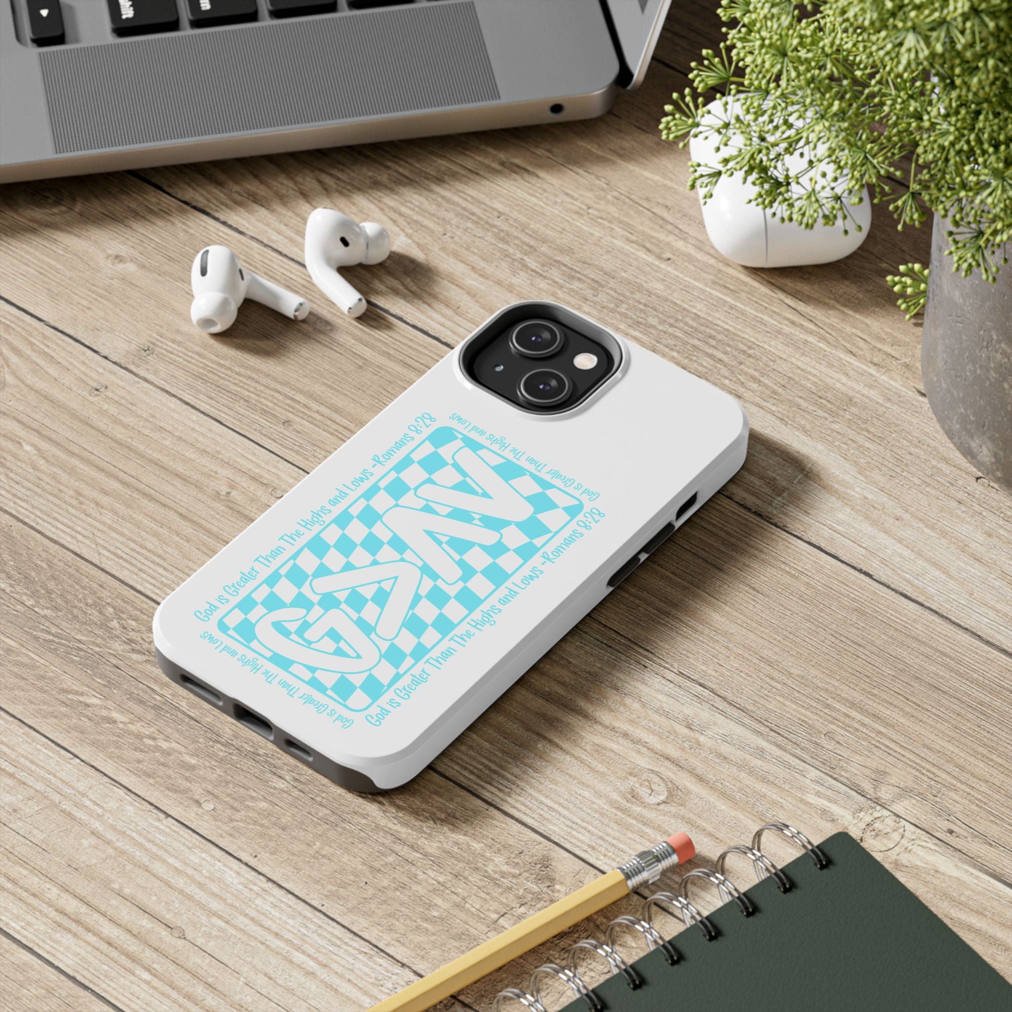 GAY Checkerboard Tough Phone Case — Pride Protective Phone Cover