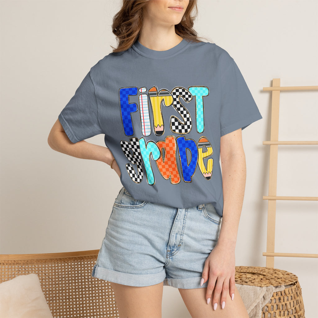 First Pride T-Shirt — Colorful Retro LGBTQ+ Celebration Tee