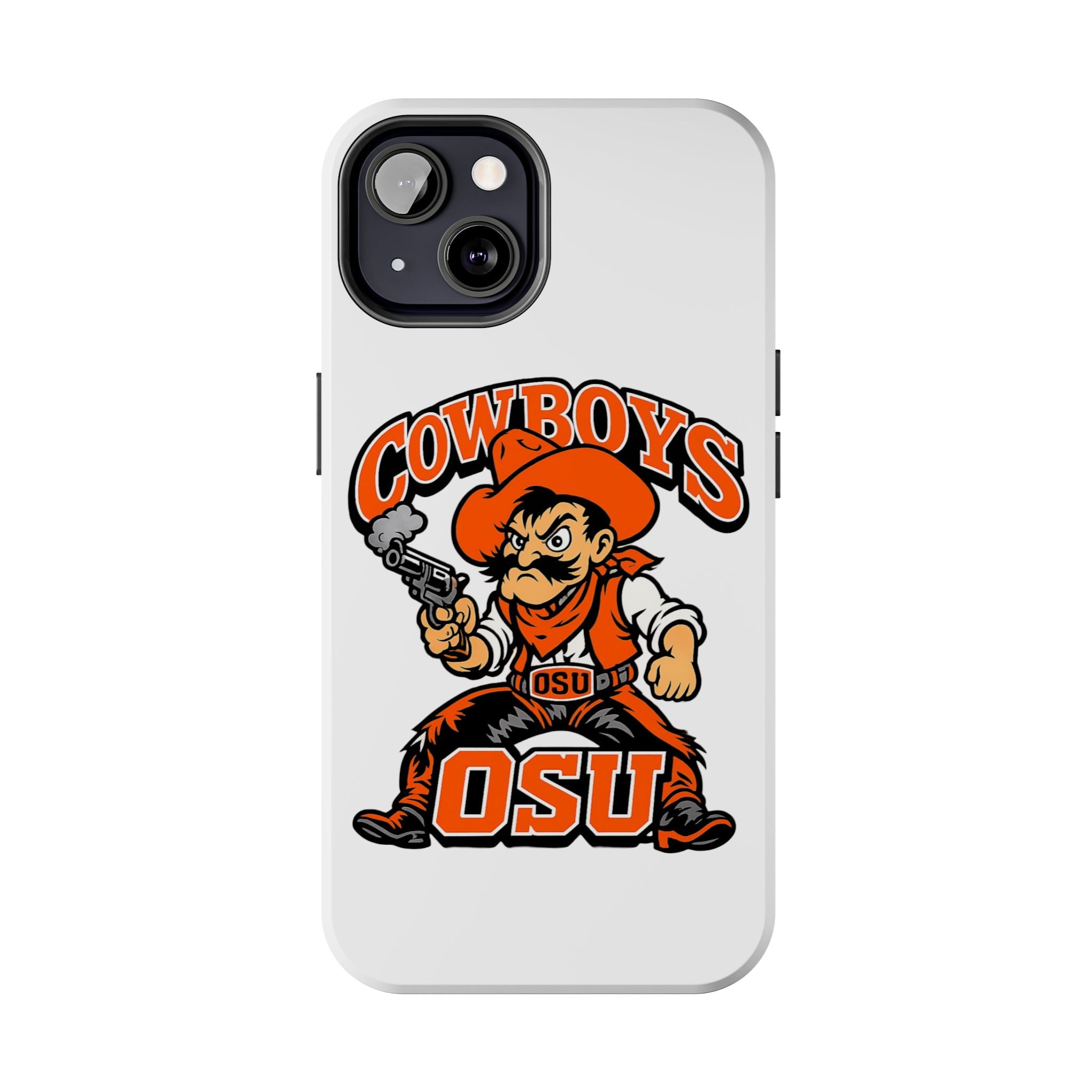 OSU Cowboys Tough Phone Case — Retro Mascot Protective Cover