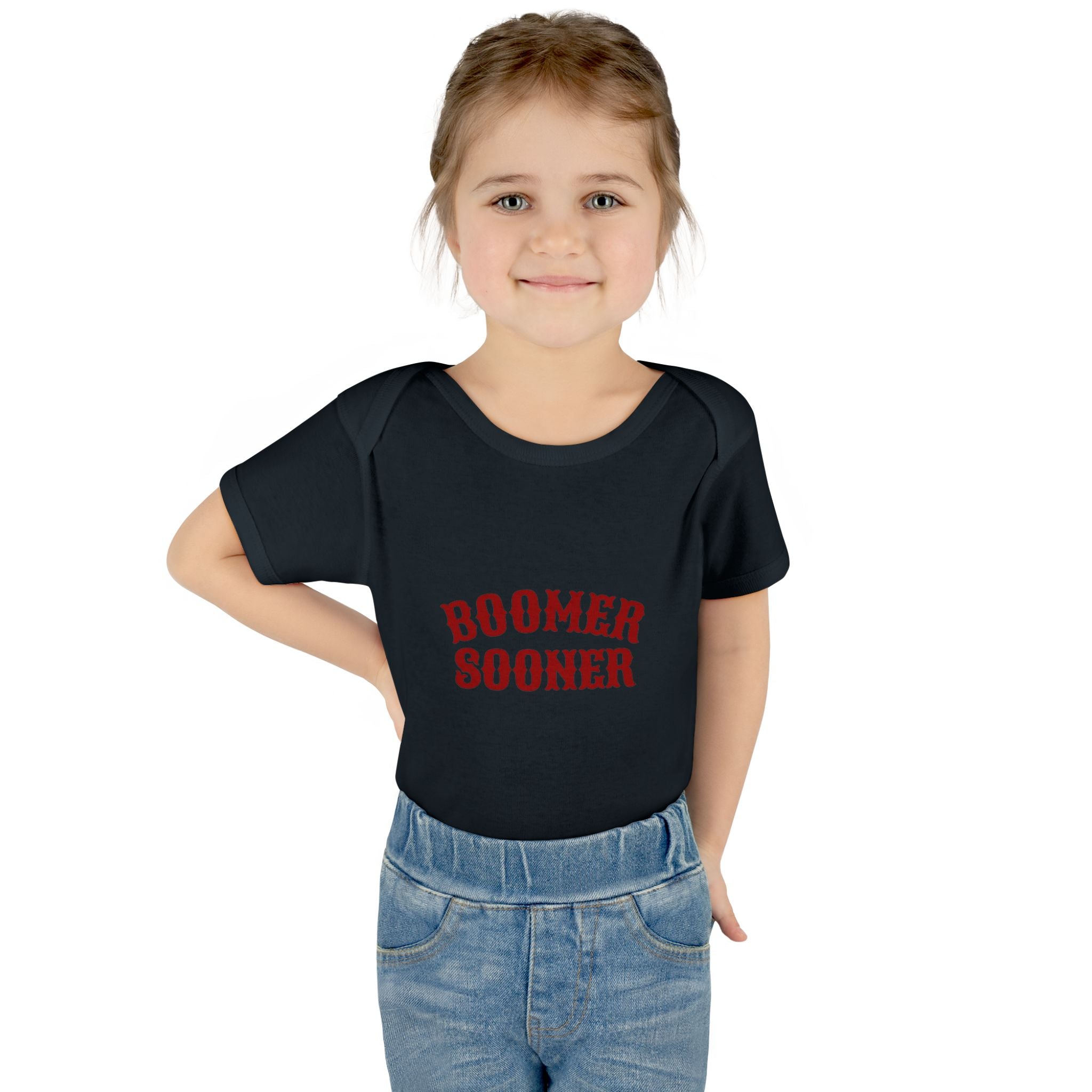 Boomer Sooner Infant Bodysuit - Baby OU Sooners Football Onesie