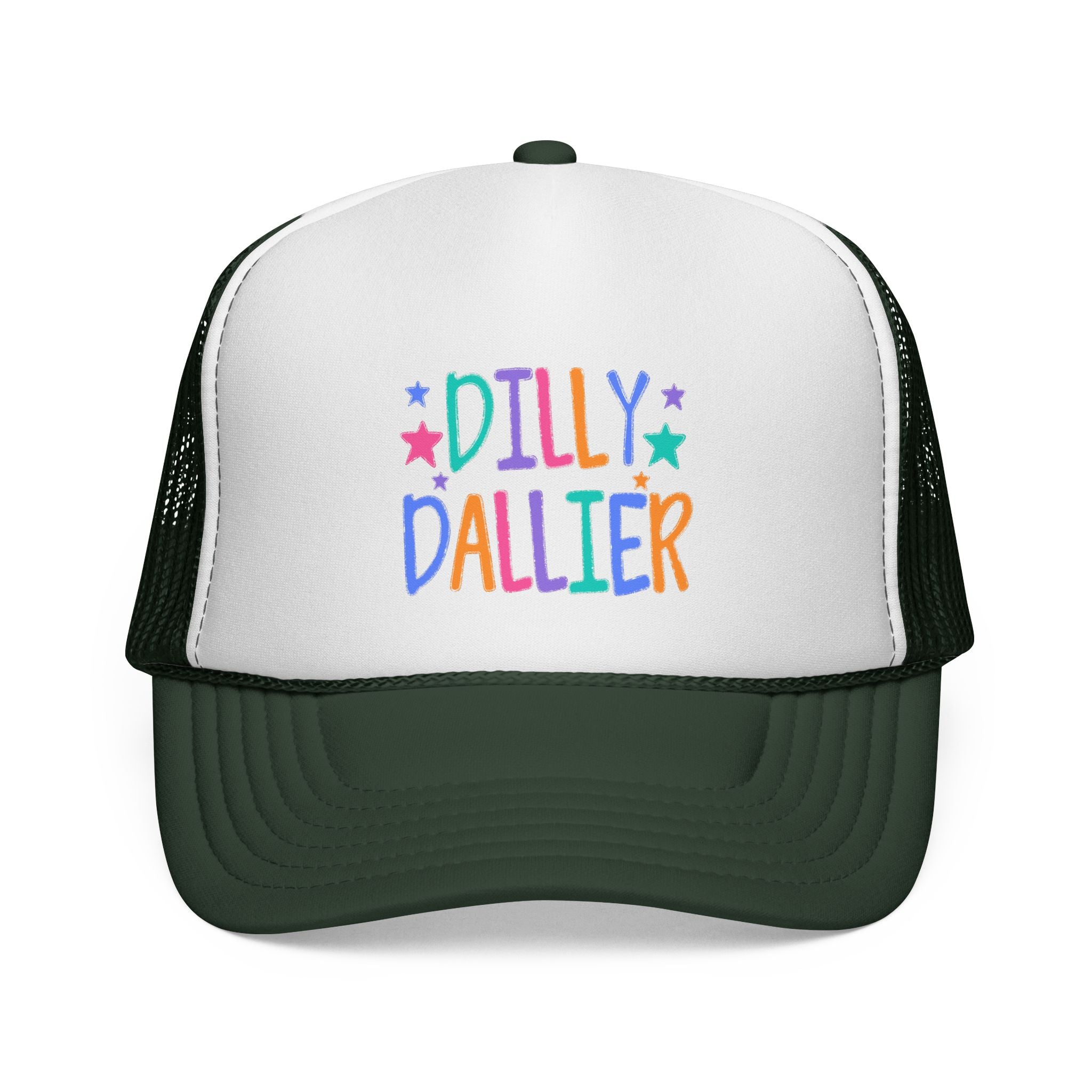 Dilly Dallier Colorful Kids Trucker Cap