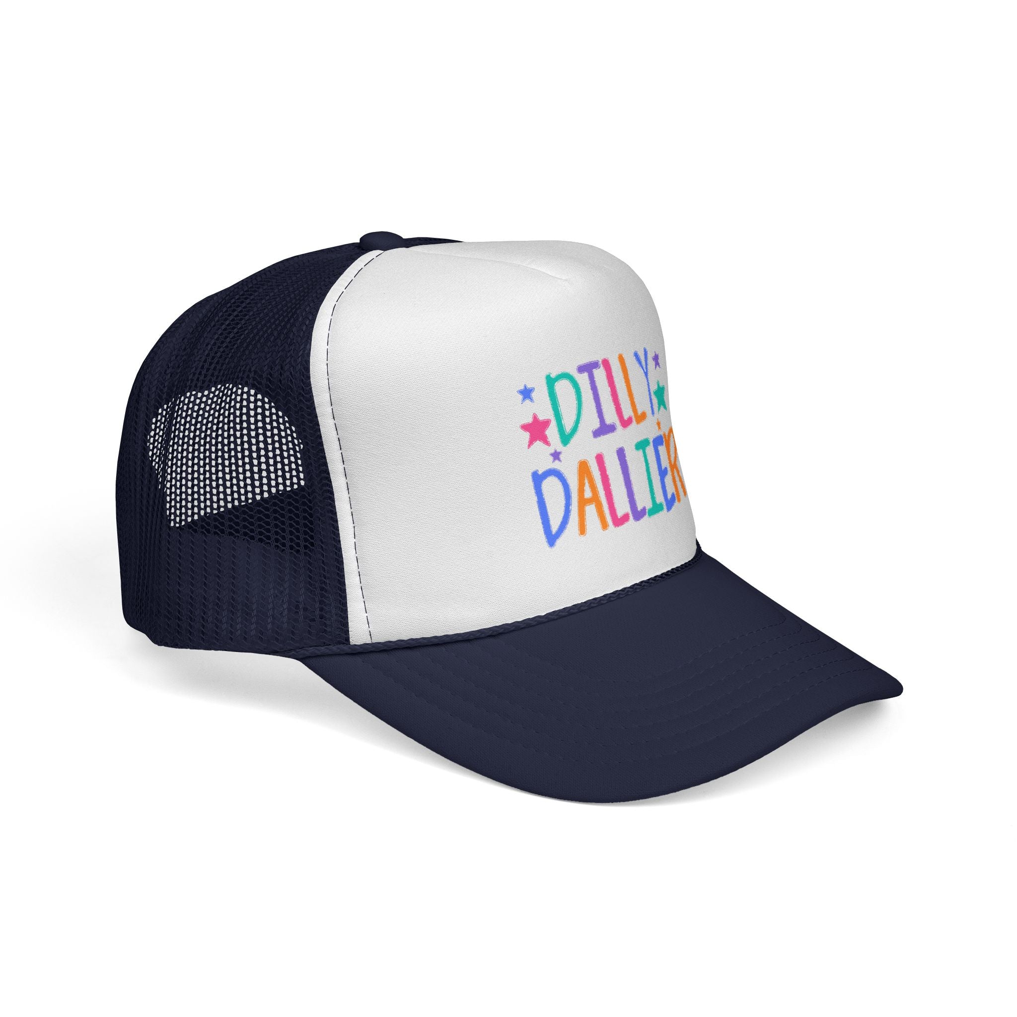 Dilly Dallier Colorful Kids Trucker Cap
