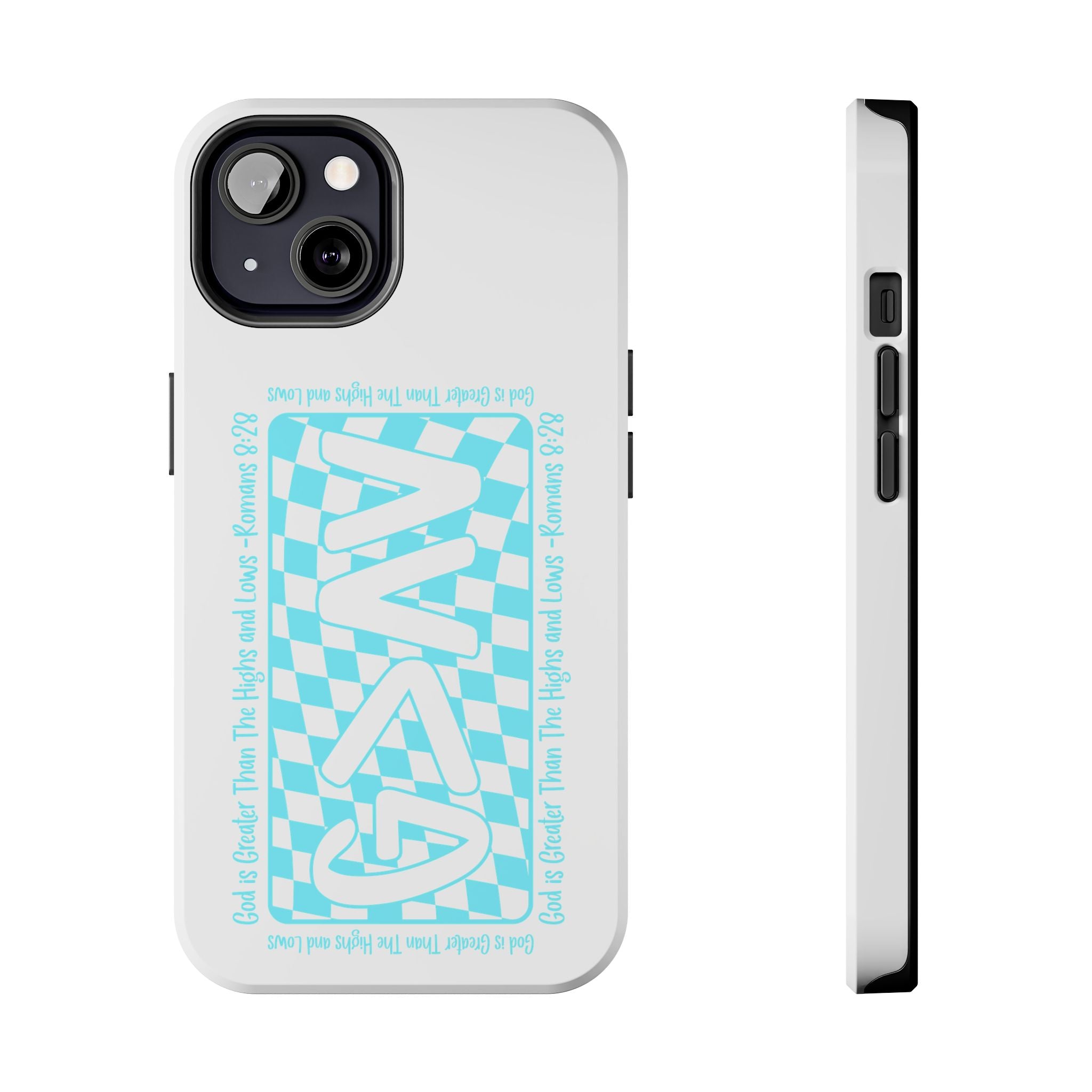 GAY Checkerboard Tough Phone Case — Pride Protective Phone Cover