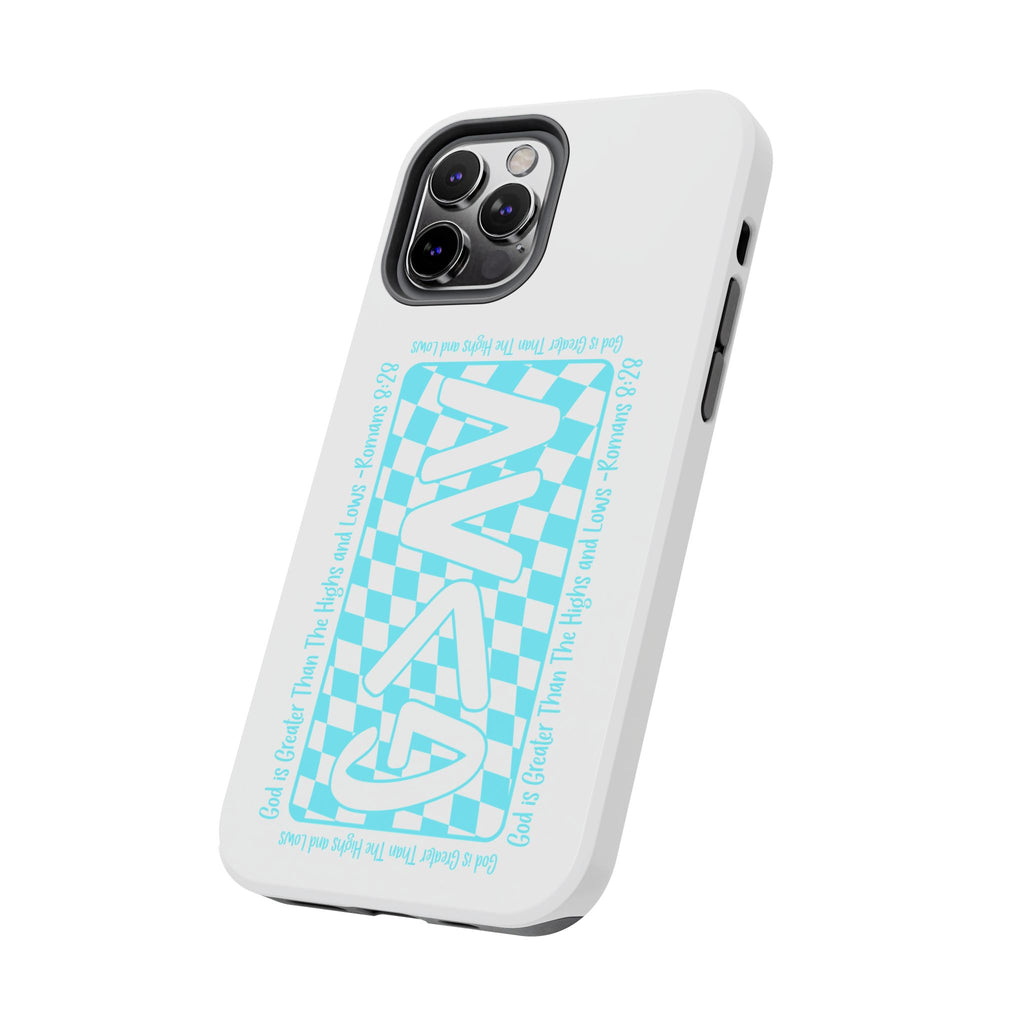 GAY Checkerboard Tough Phone Case — Pride Protective Phone Cover