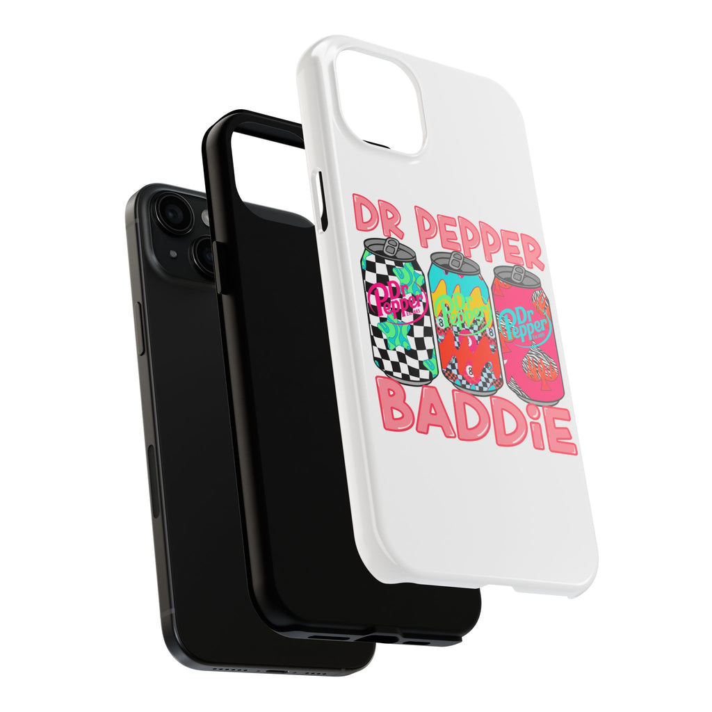 Dr Pepper Baddie Tough Phone Case — Retro Pop Soda Can Design