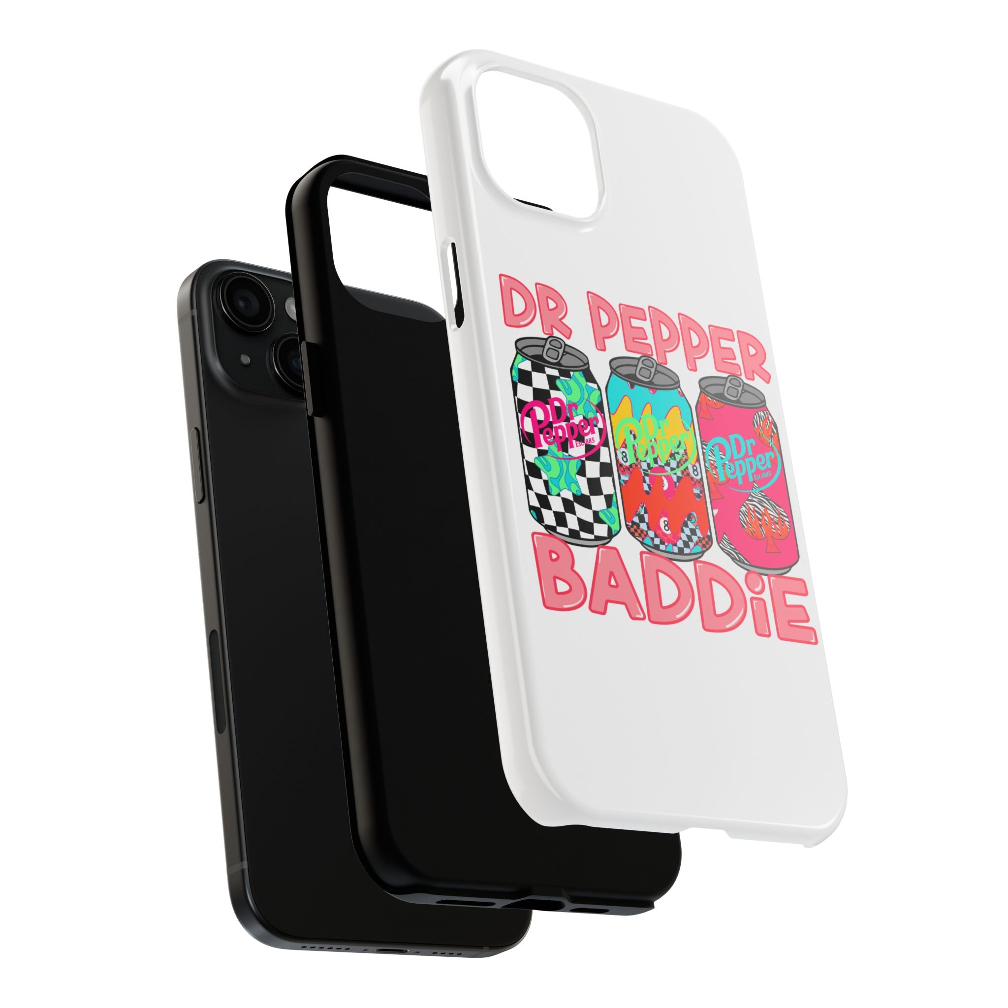 Dr Pepper Baddie Tough Phone Case — Retro Pop Soda Can Design