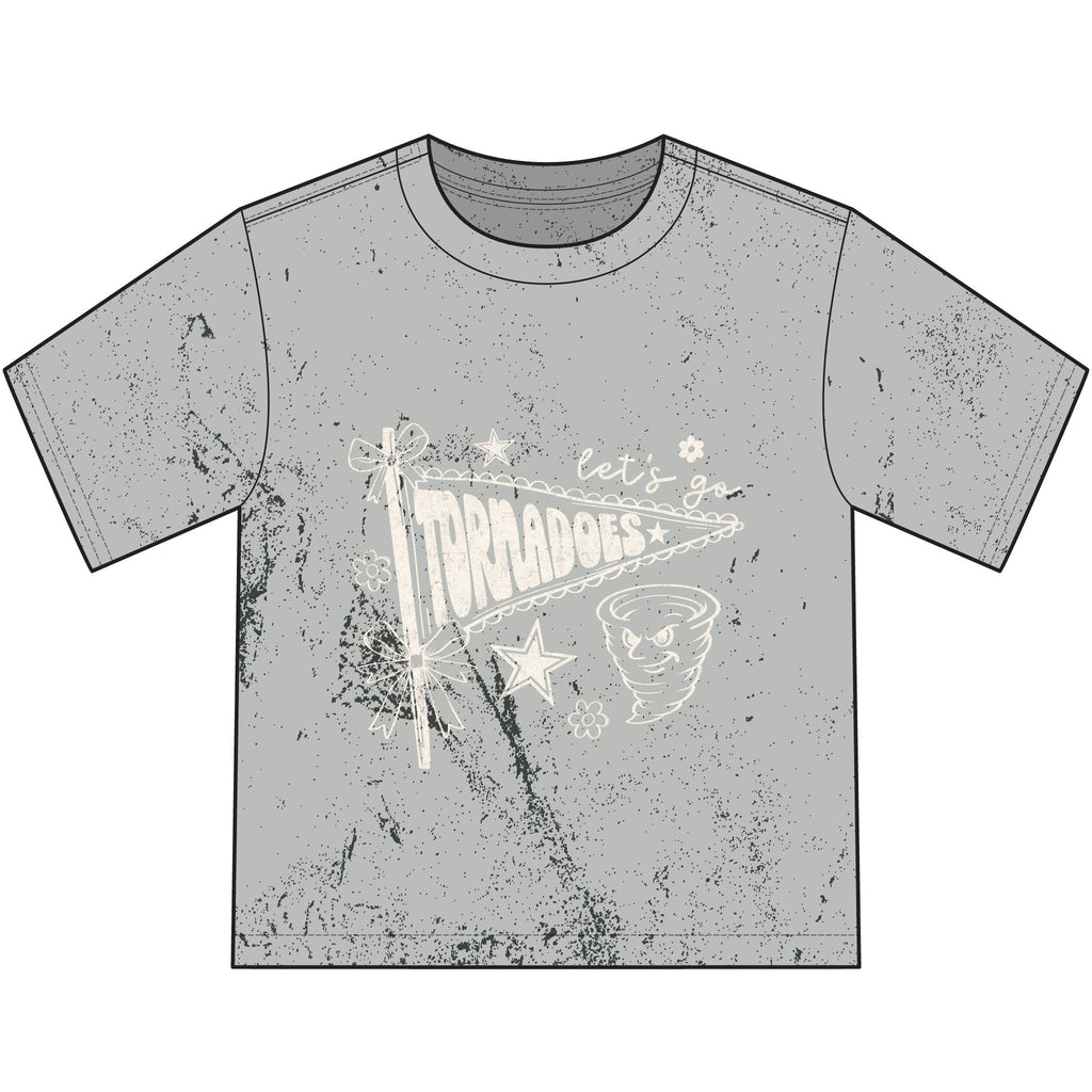 Youth T-Shirt — “Let’s Go Troopers” Vintage Pennant Tee