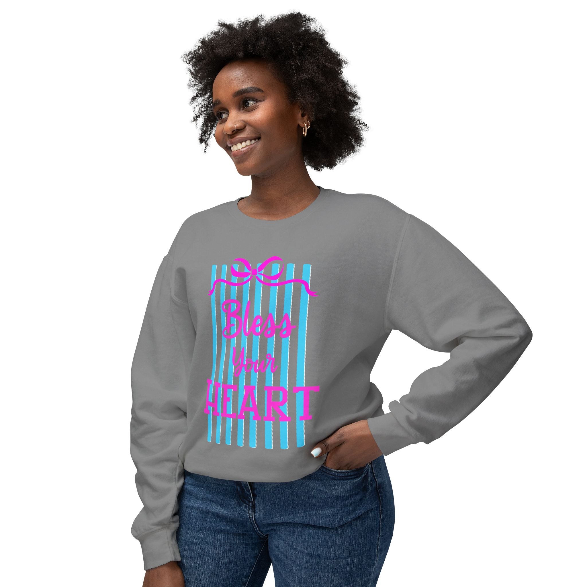 Bless Your Heart Crewneck Sweatshirt — Southern Phrase Pullover