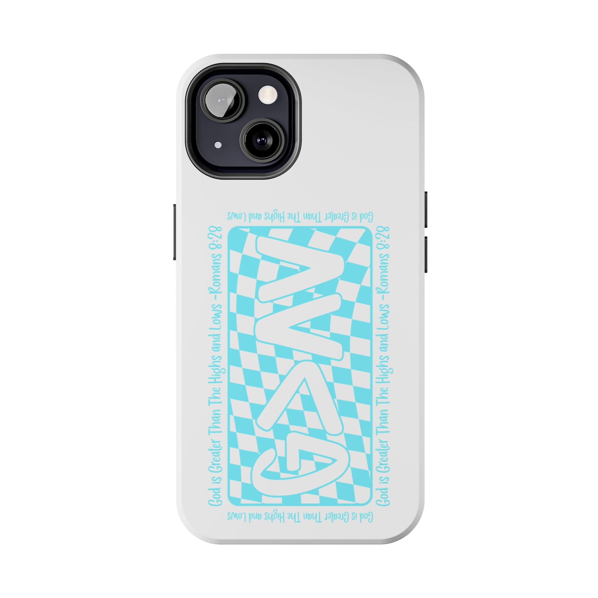 GAY Checkerboard Tough Phone Case — Pride Protective Phone Cover