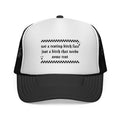 Trucker Hat — "Not a resting bitch face, just a bitch that needs some rest" (Funny Statement Cap)