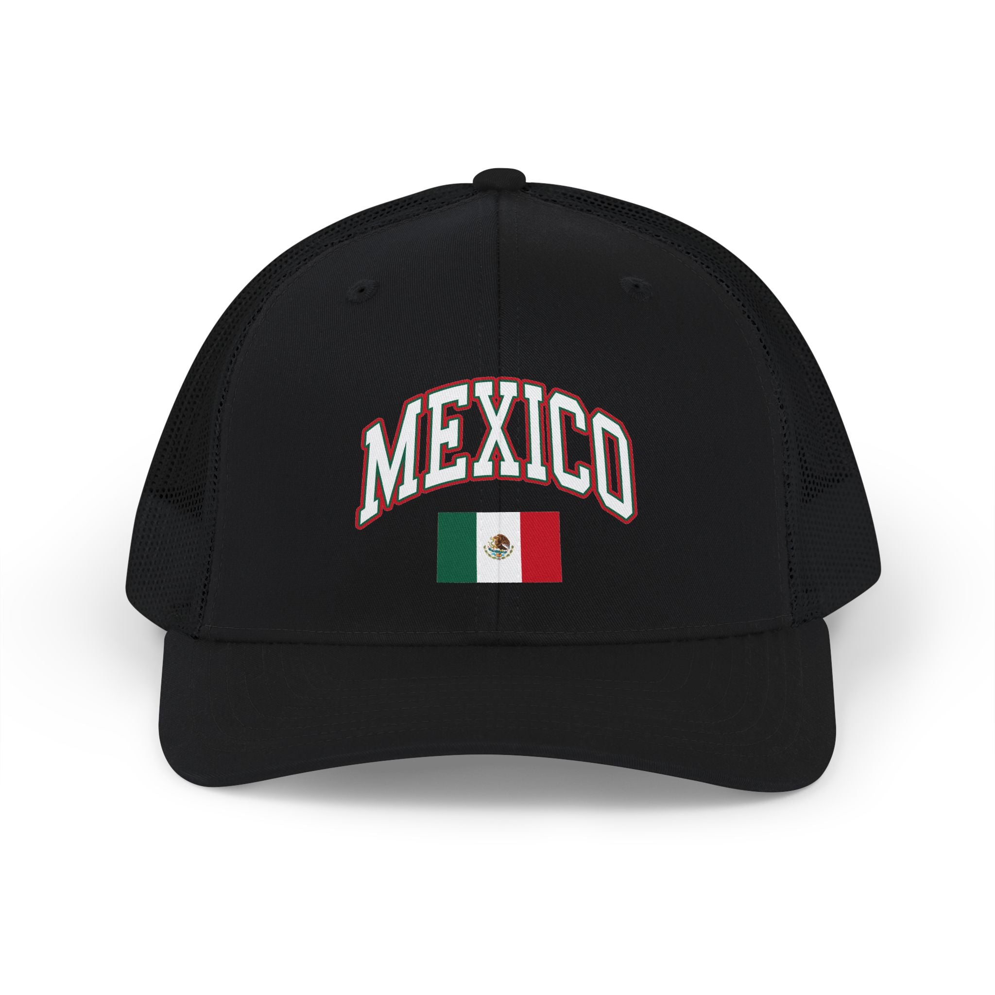 Mexico Flag Trucker Cap – Embroidered 'MEXICO' Snapback Hat