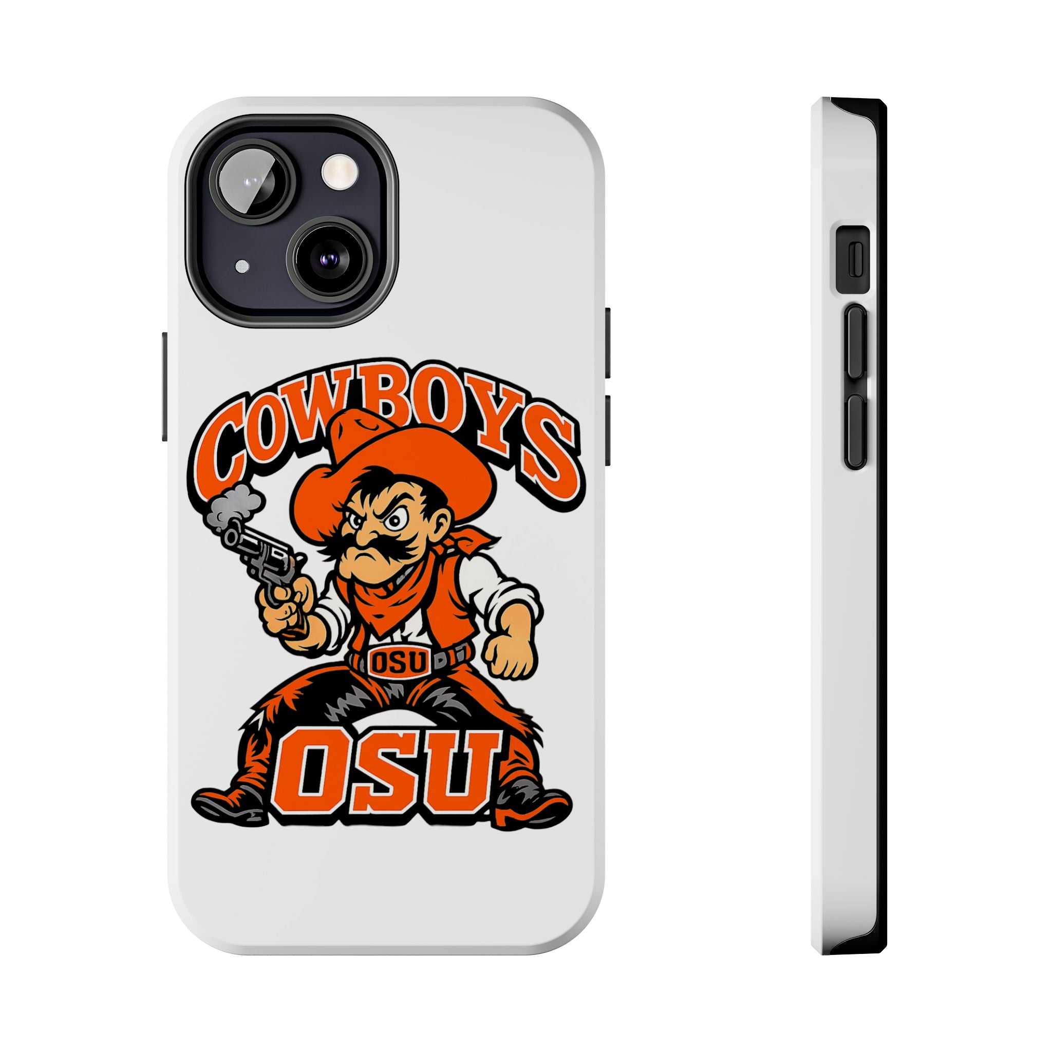 OSU Cowboys Tough Phone Case — Retro Mascot Protective Cover
