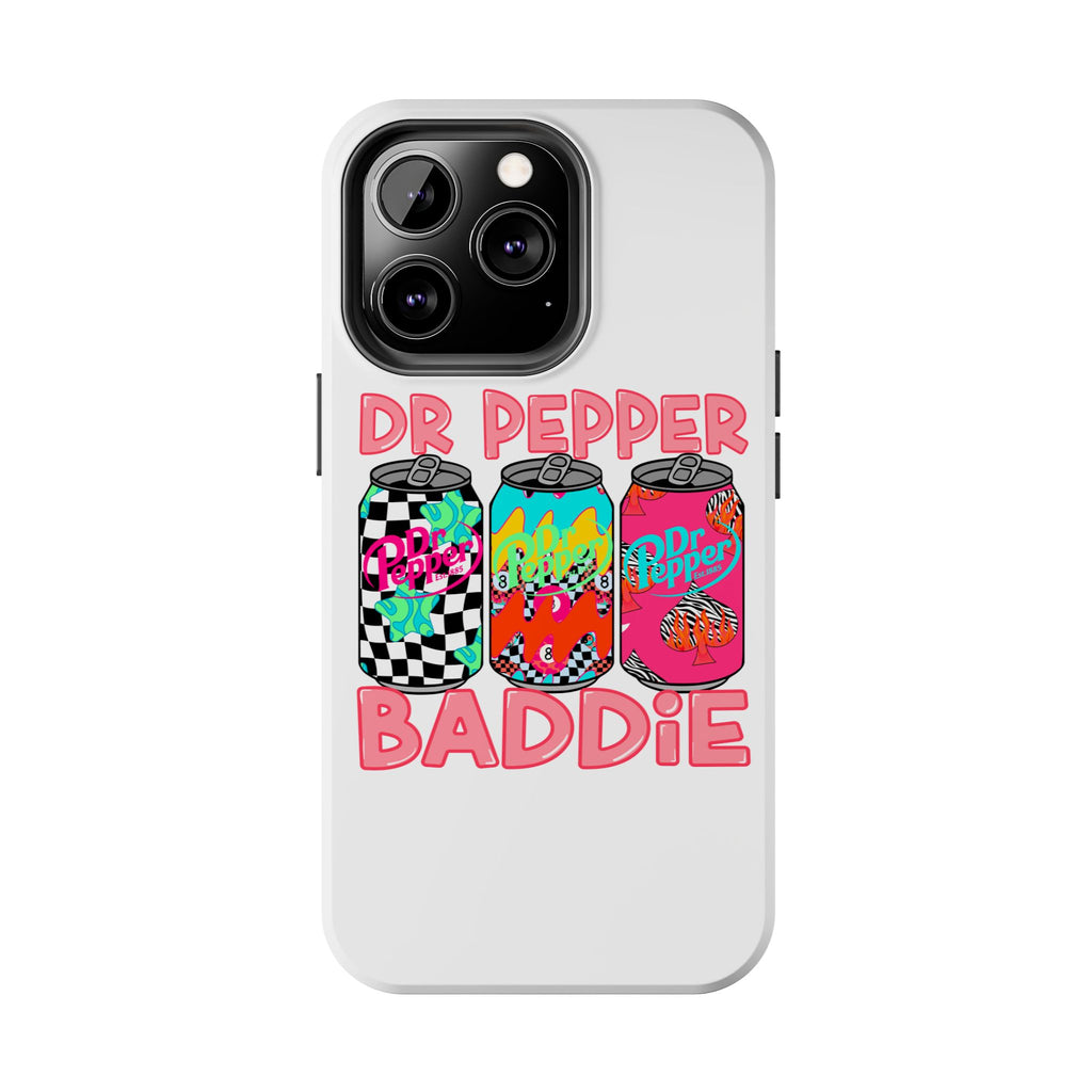 Dr Pepper Baddie Tough Phone Case — Retro Pop Soda Can Design