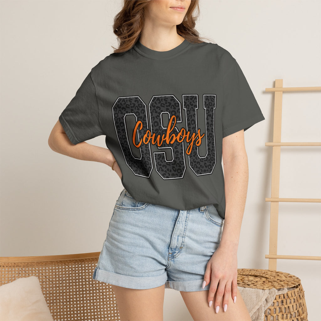 OSU Cowboys T-Shirt — Collegiate Letterman Style Tee