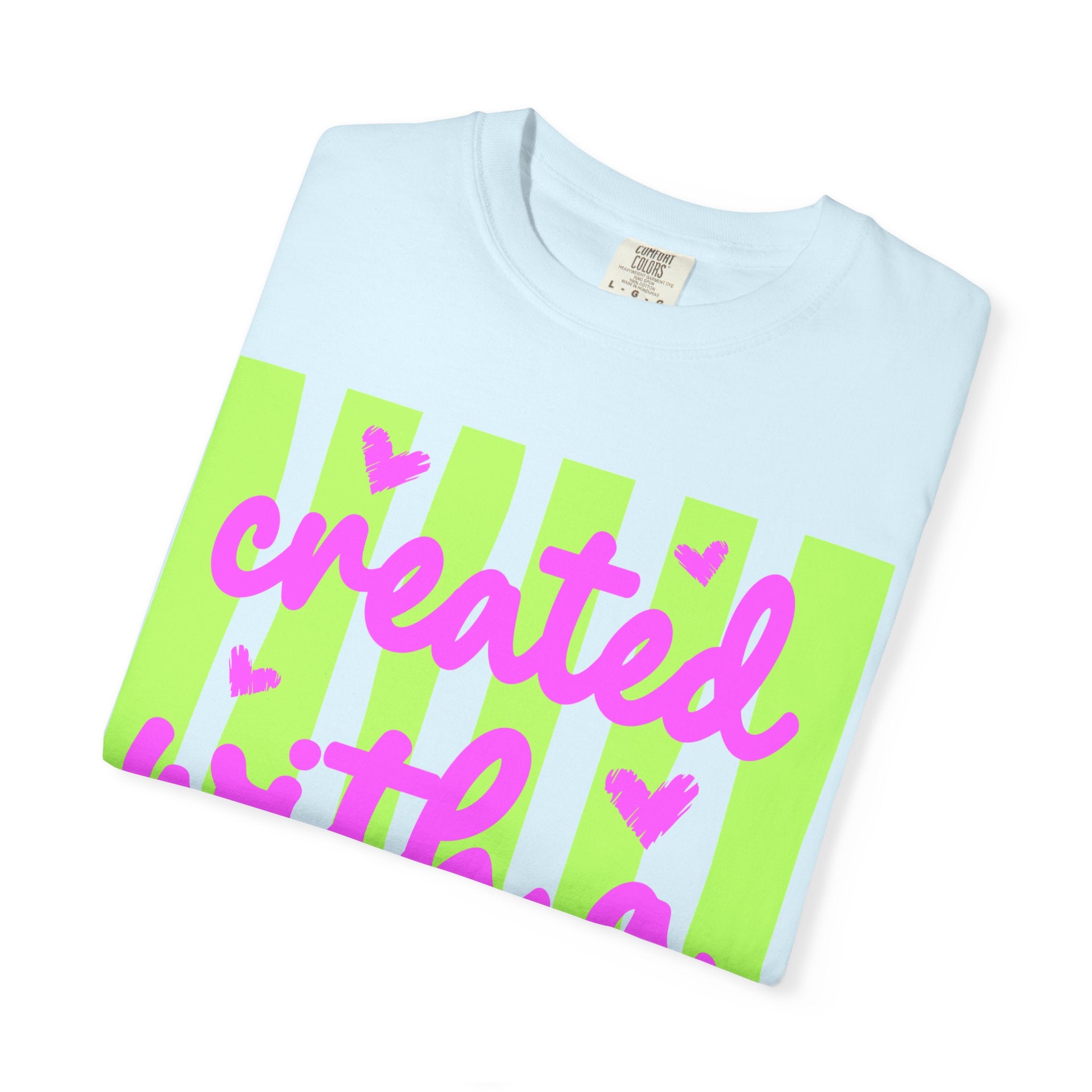 Created With a Purpose T-Shirt — Inspirational Graphic Tee