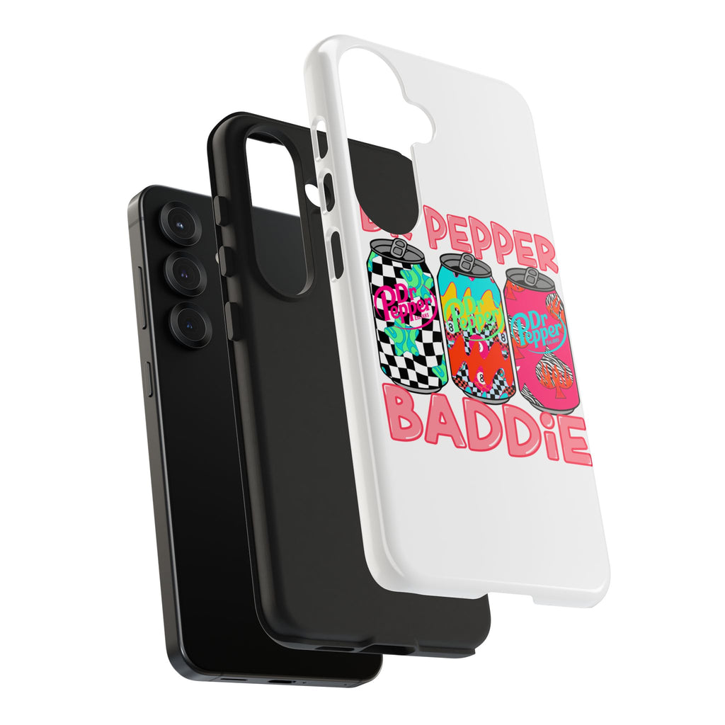 Dr Pepper Baddie Tough Phone Case — Retro Pop Soda Can Design