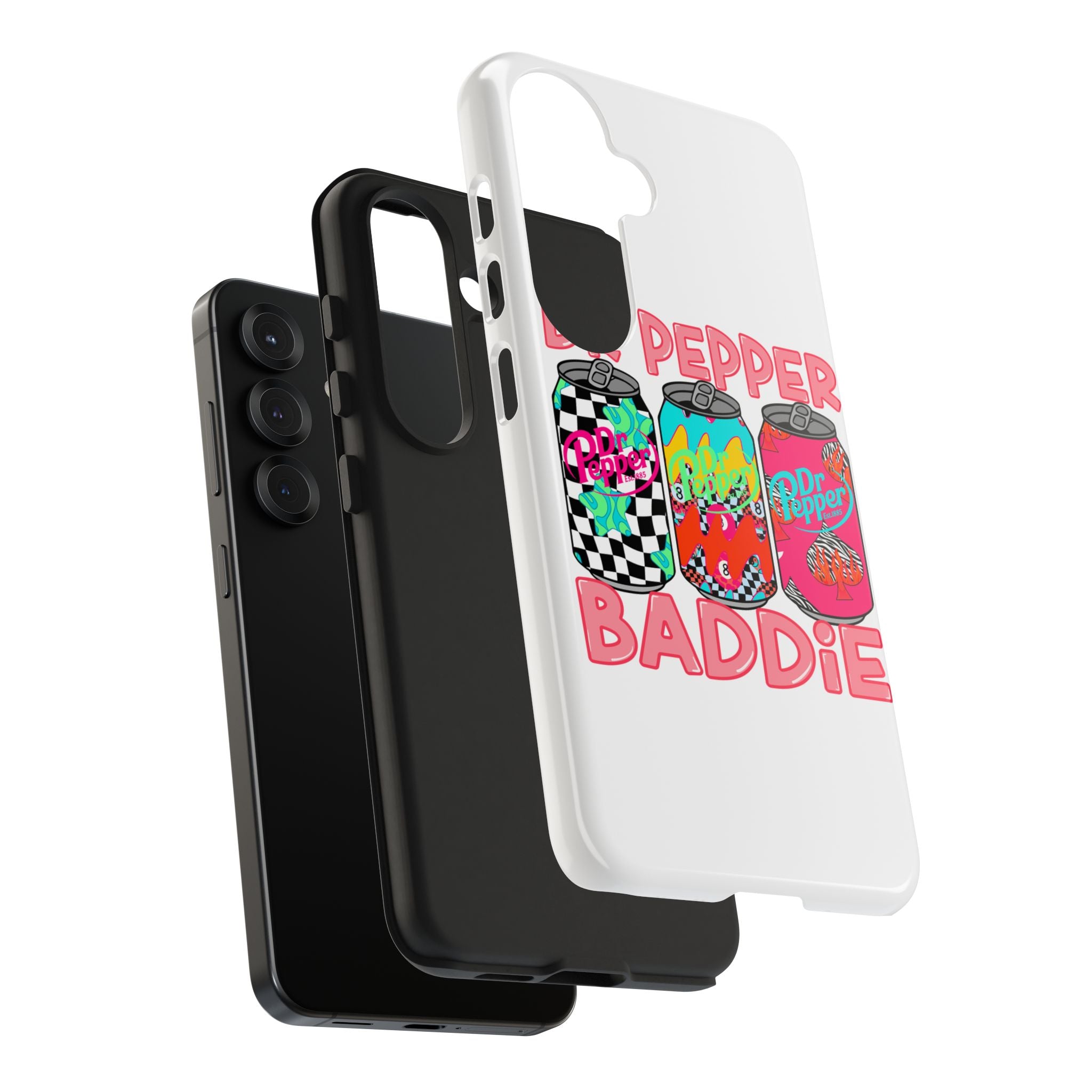 Dr Pepper Baddie Tough Phone Case — Retro Pop Soda Can Design
