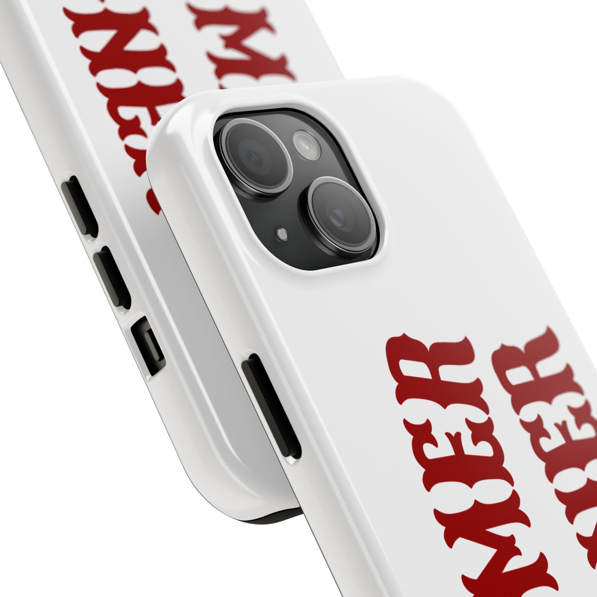 Boomer Sooner Tough Phone Case — Oklahoma Crimson Retro Text Protective Cover