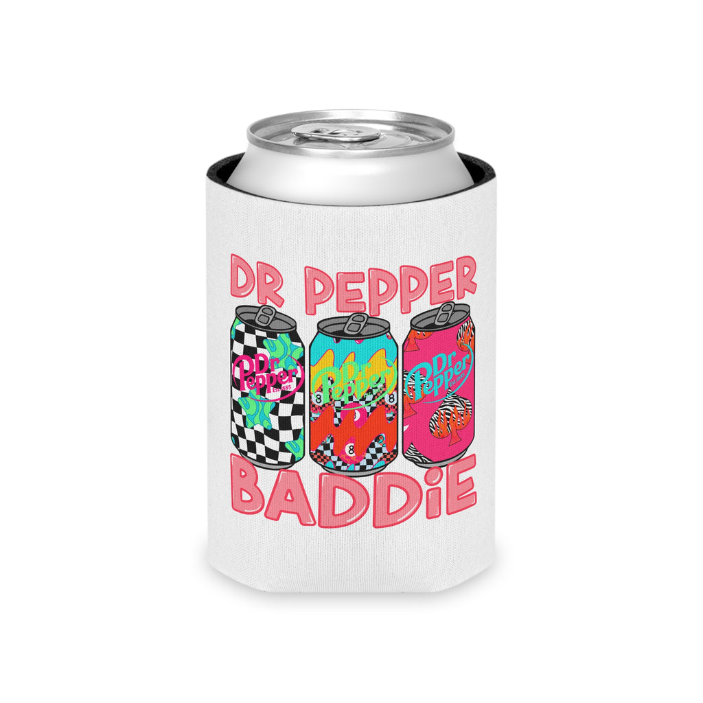 Can Cooler — "Dr Pepper Baddie" Colorful Soda Can Koozie