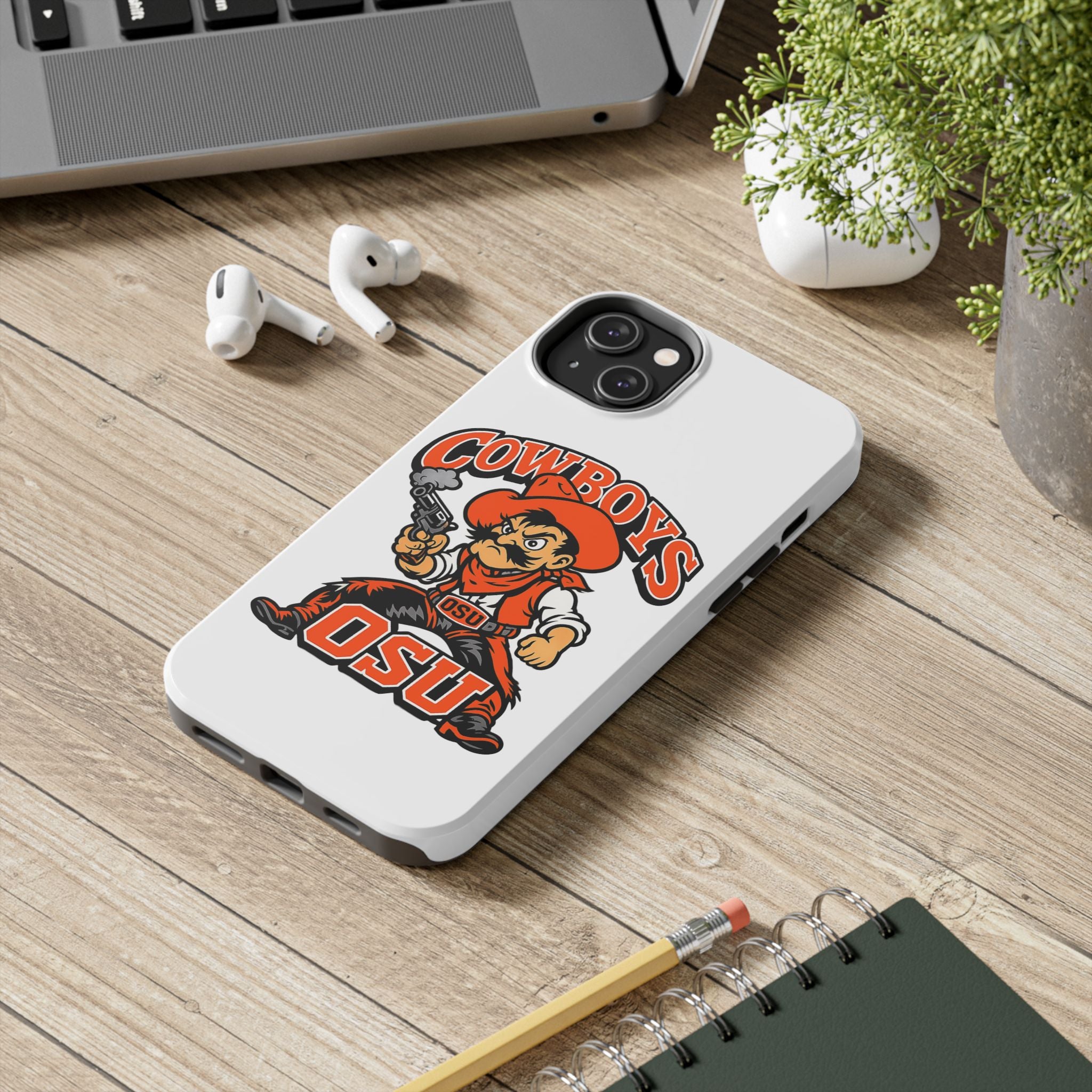 OSU Cowboys Tough Phone Case — Retro Mascot Protective Cover