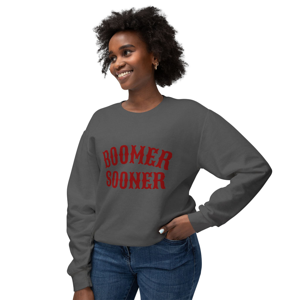 Boomer Sooner Crewneck Sweatshirt — OU Game Day Sweater