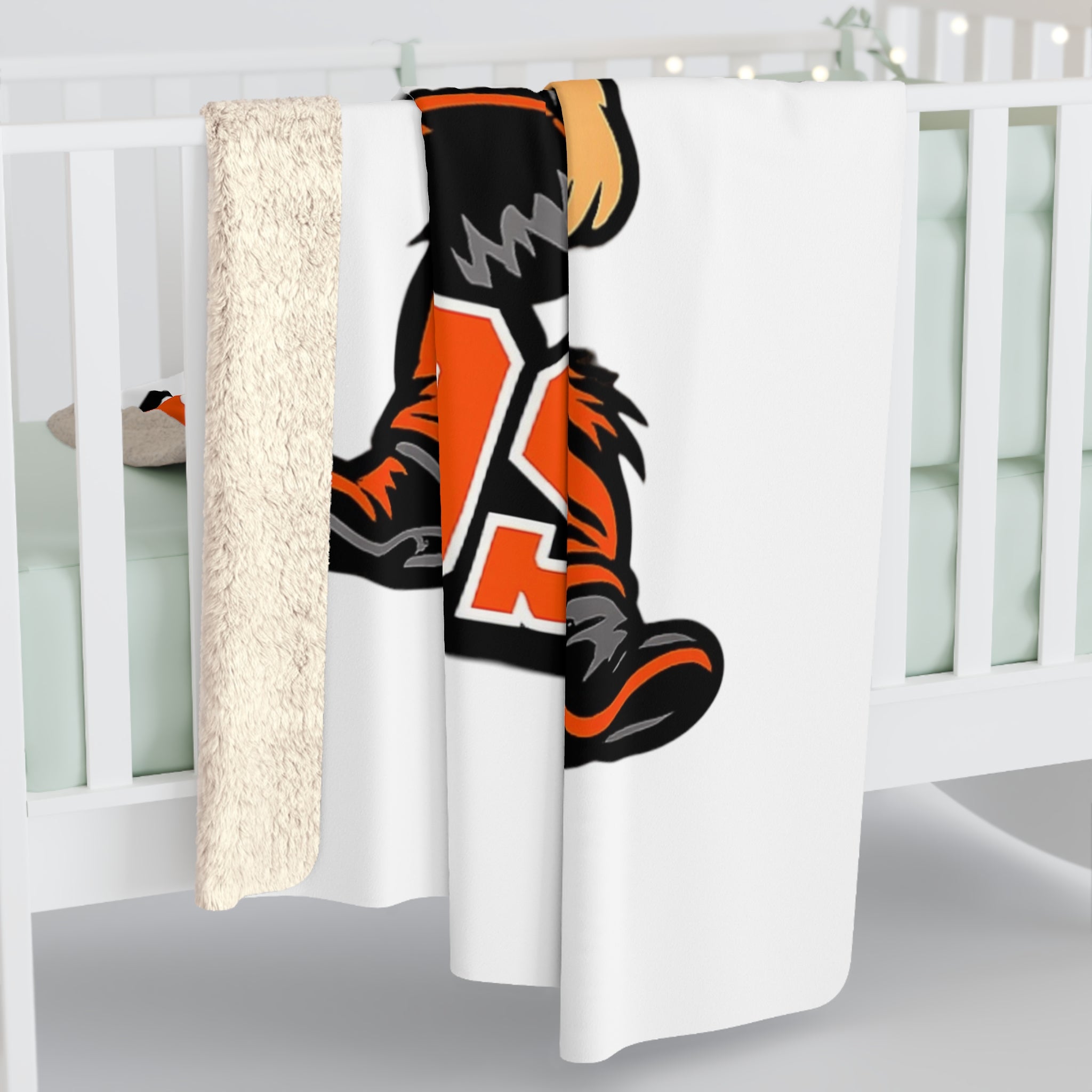 OSU Cowboys Sherpa Fleece Blanket — Cozy Team Logo Throw