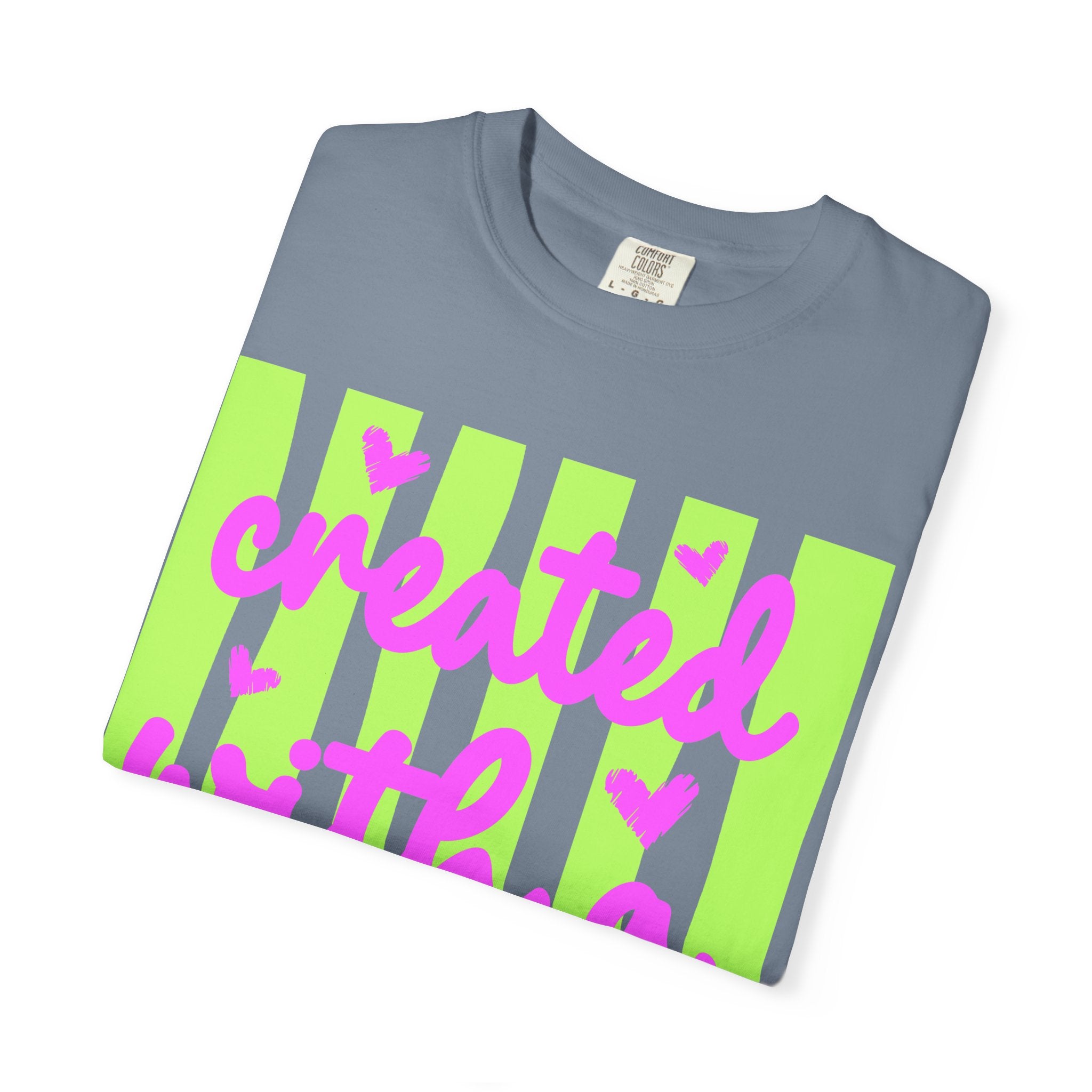 Created With a Purpose T-Shirt — Inspirational Graphic Tee