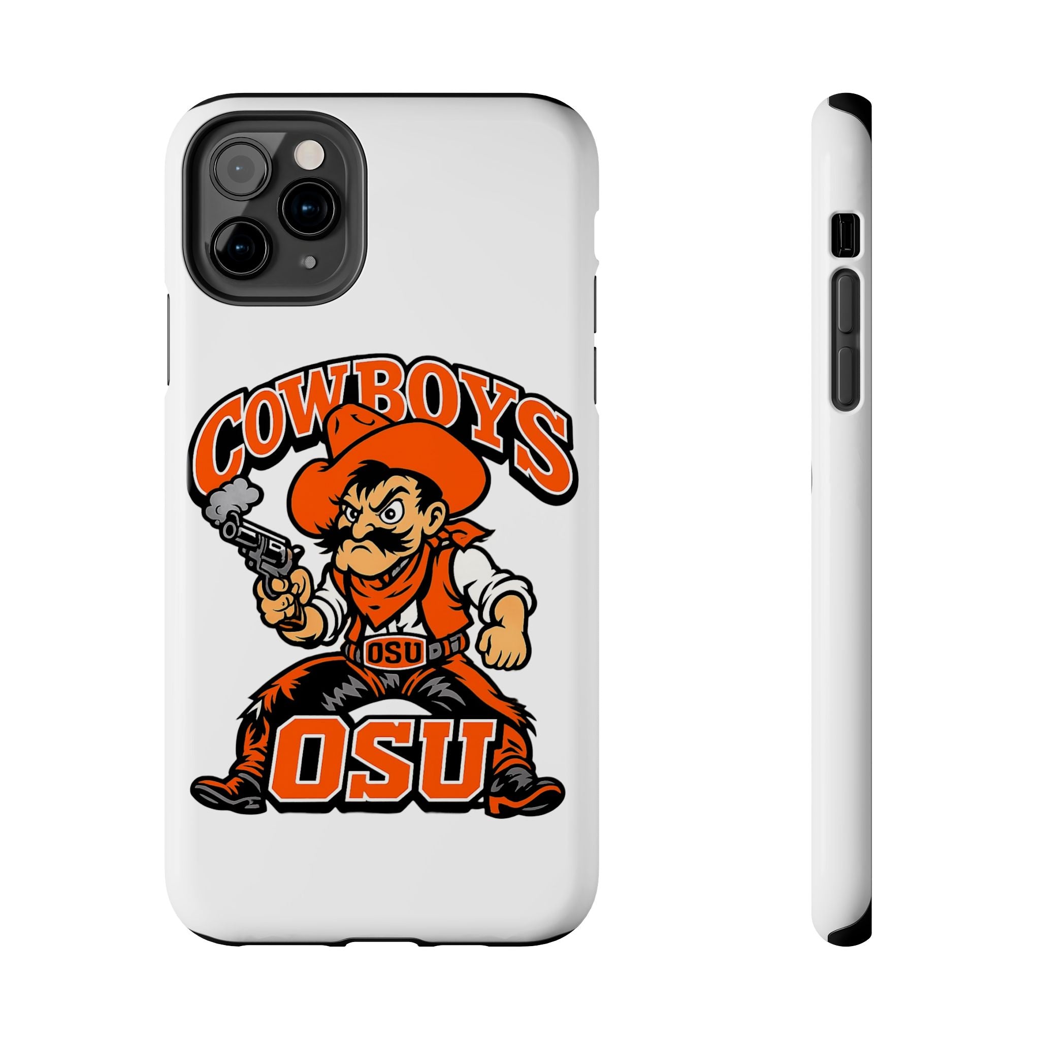 OSU Cowboys Tough Phone Case — Retro Mascot Protective Cover