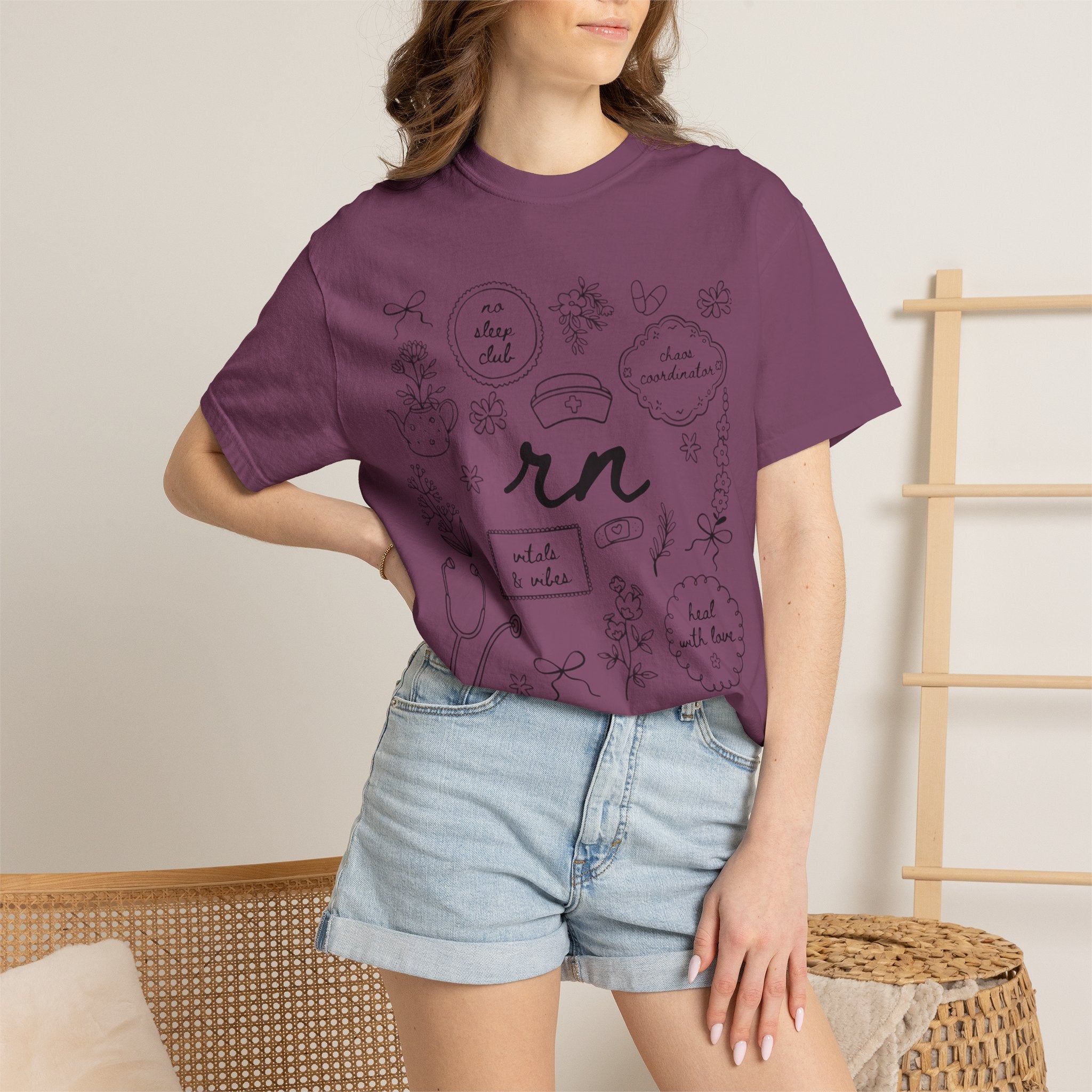 RN Unisex Garment-Dyed T-shirt