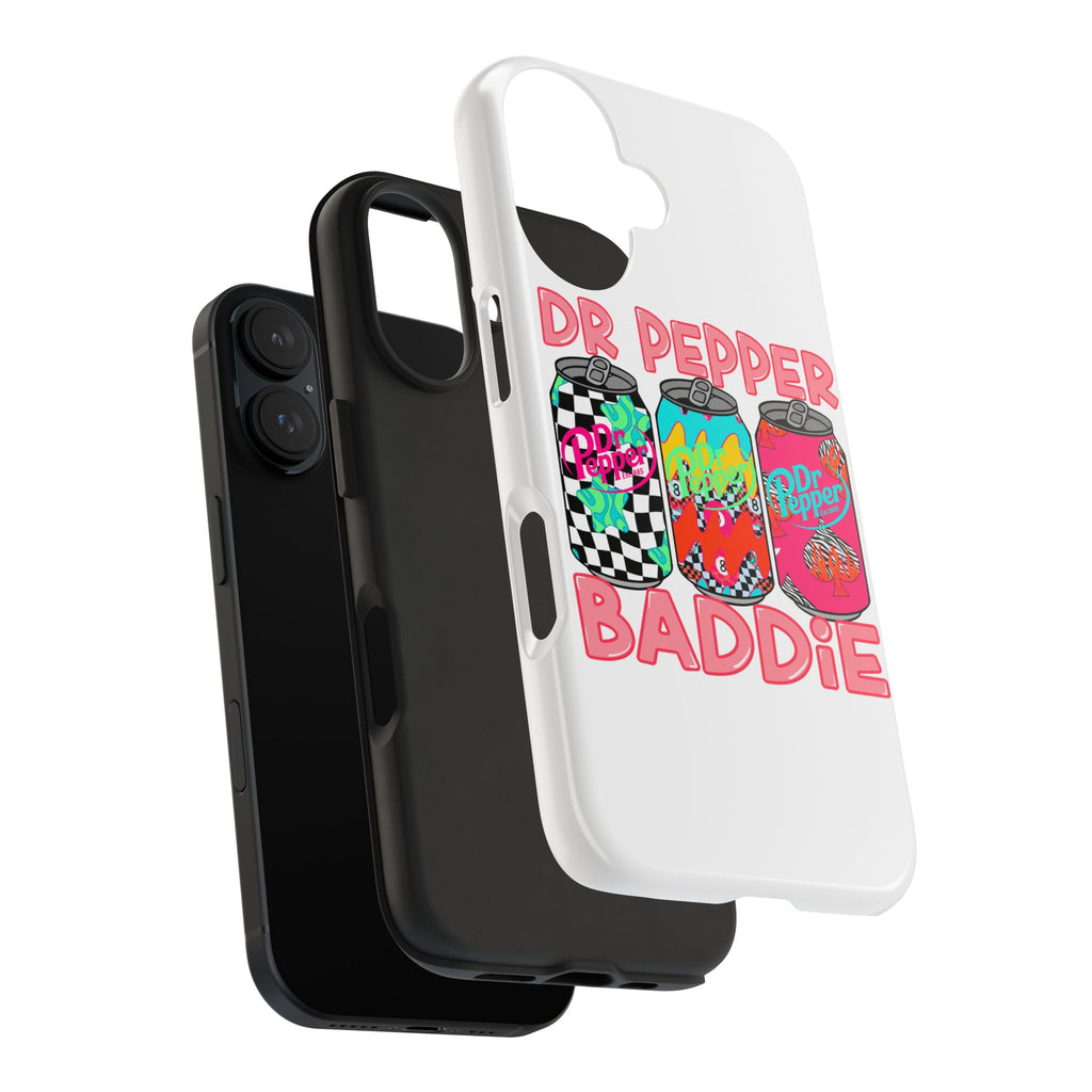 Dr Pepper Baddie Tough Phone Case — Retro Pop Soda Can Design