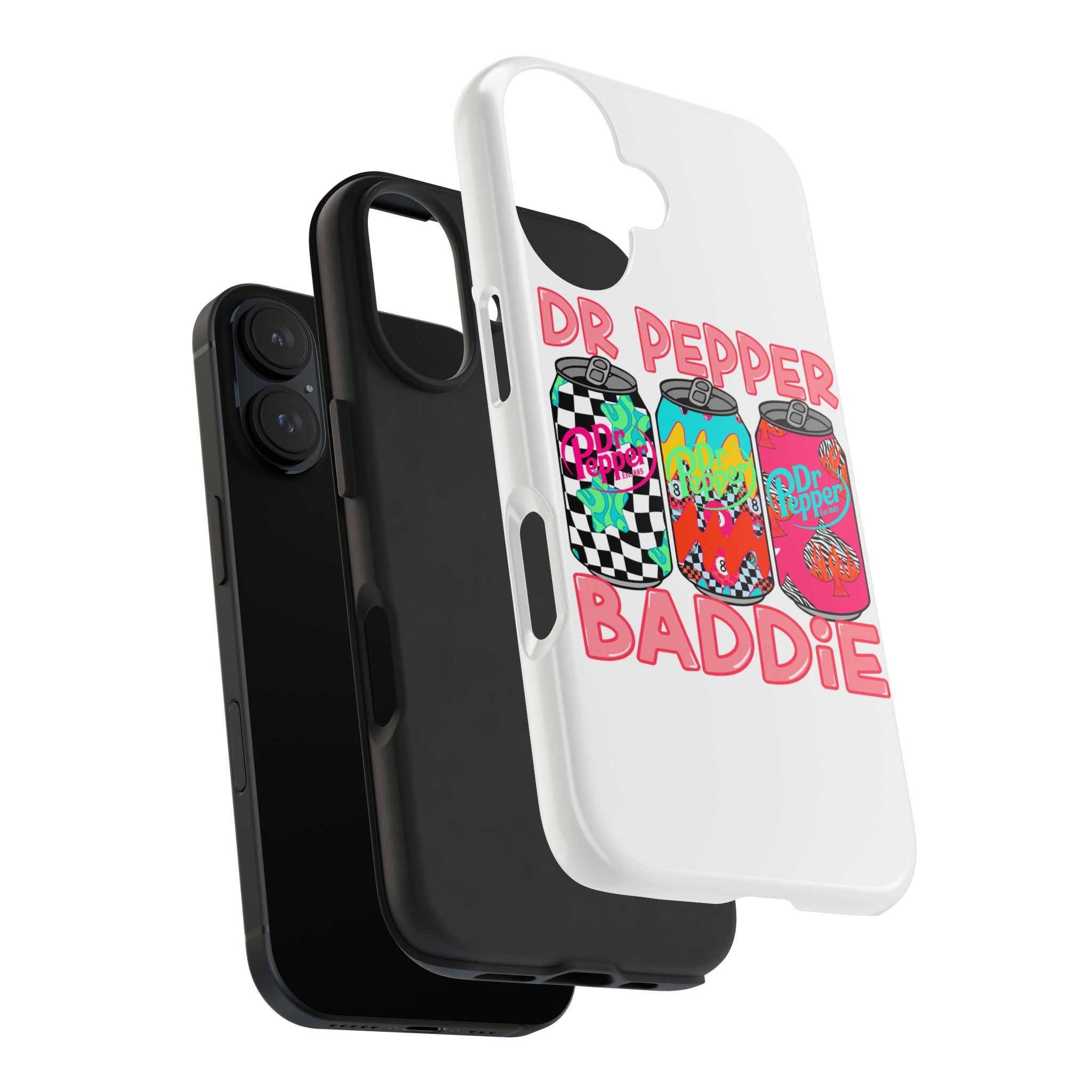 Dr Pepper Baddie Tough Phone Case — Retro Pop Soda Can Design