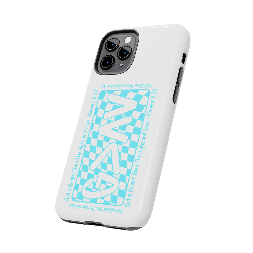 GAY Checkerboard Tough Phone Case — Pride Protective Phone Cover